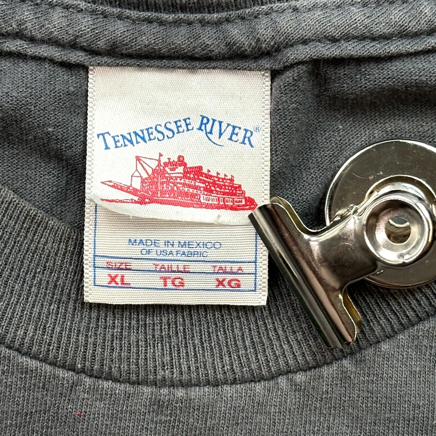 Vintage VINTAGE Tennessee River Biker Shirt Mens XL Gray Myrtle Beach Spring Rally Chopper Graphic Y2K Size US XL / EU 56 / 4 - 7 Thumbnail