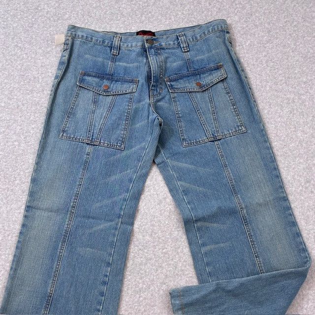 Vintage Men's Patch Pocket Seamed Jeans Size US 36 / EU 52 - 1 Thumbnail