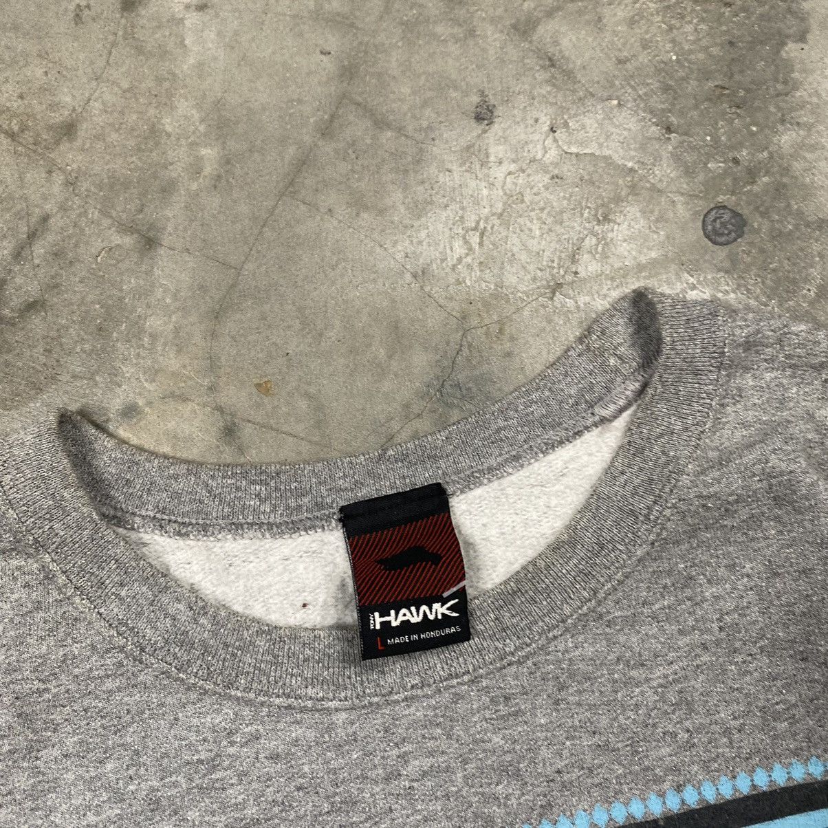 Shorty's Skateboards × Tony Hawk Rare y2k Tony Hawk Skatebord One Eyed Crewneck Size US L / EU 52-54 / 3 - 5 Thumbnail