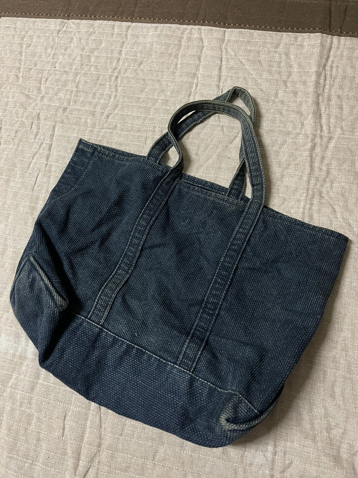 Freemans Sporting Club Freemans sporting club indigo jeans tote bags Size ONE SIZE - 2 Thumbnail