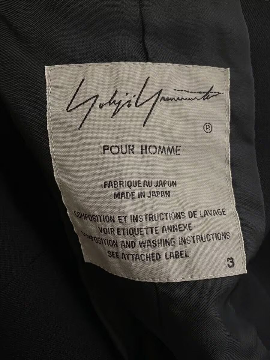 Yohji Yamamoto YOHJI YAMAMOTO Standard color zipper jacket Size US L / EU 52-54 / 3 - 3 Thumbnail