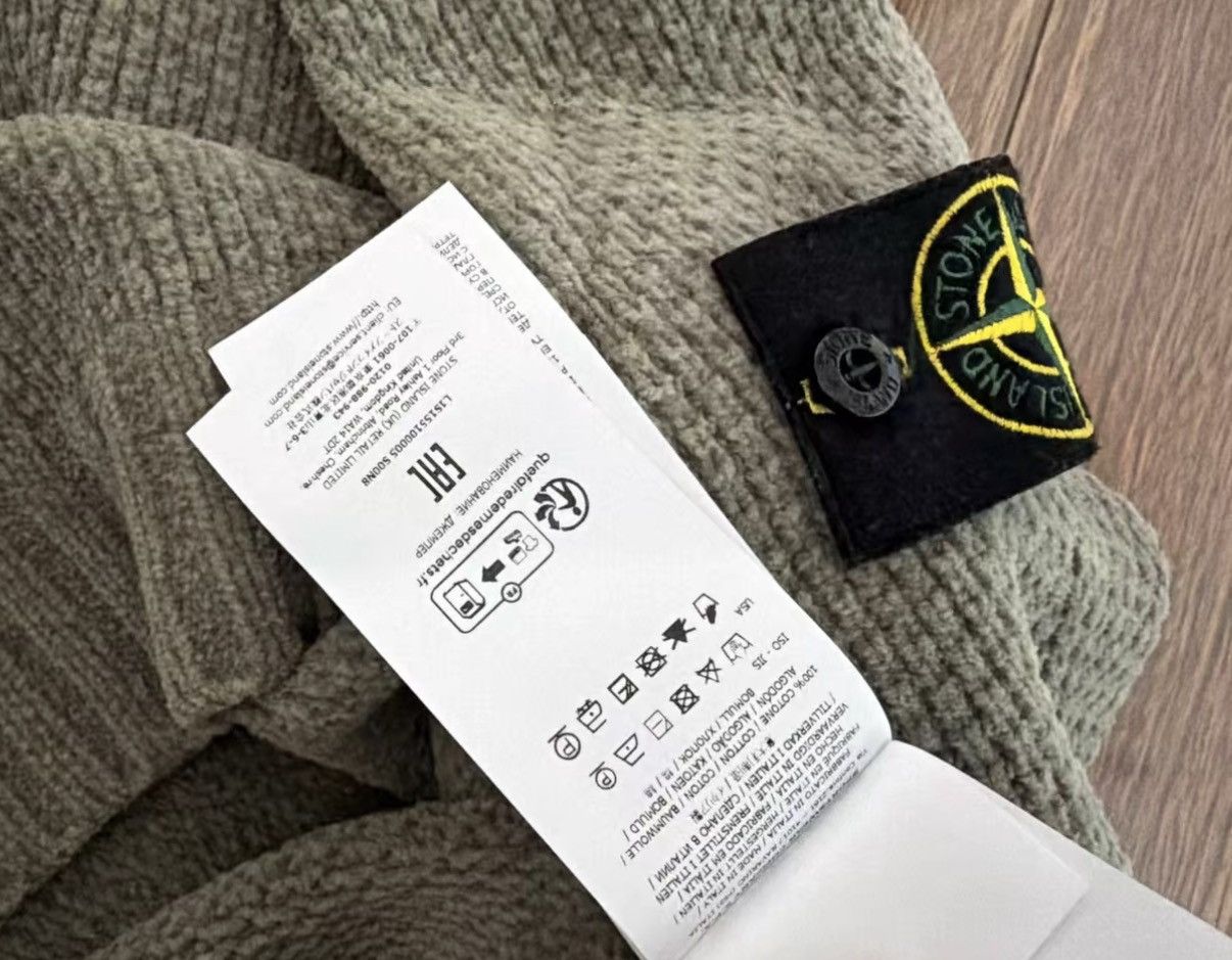 Stone Island STONE ISLAND SS26 Ribbed turtleneck Size US M / EU 48-50 / 2 - 5 Thumbnail