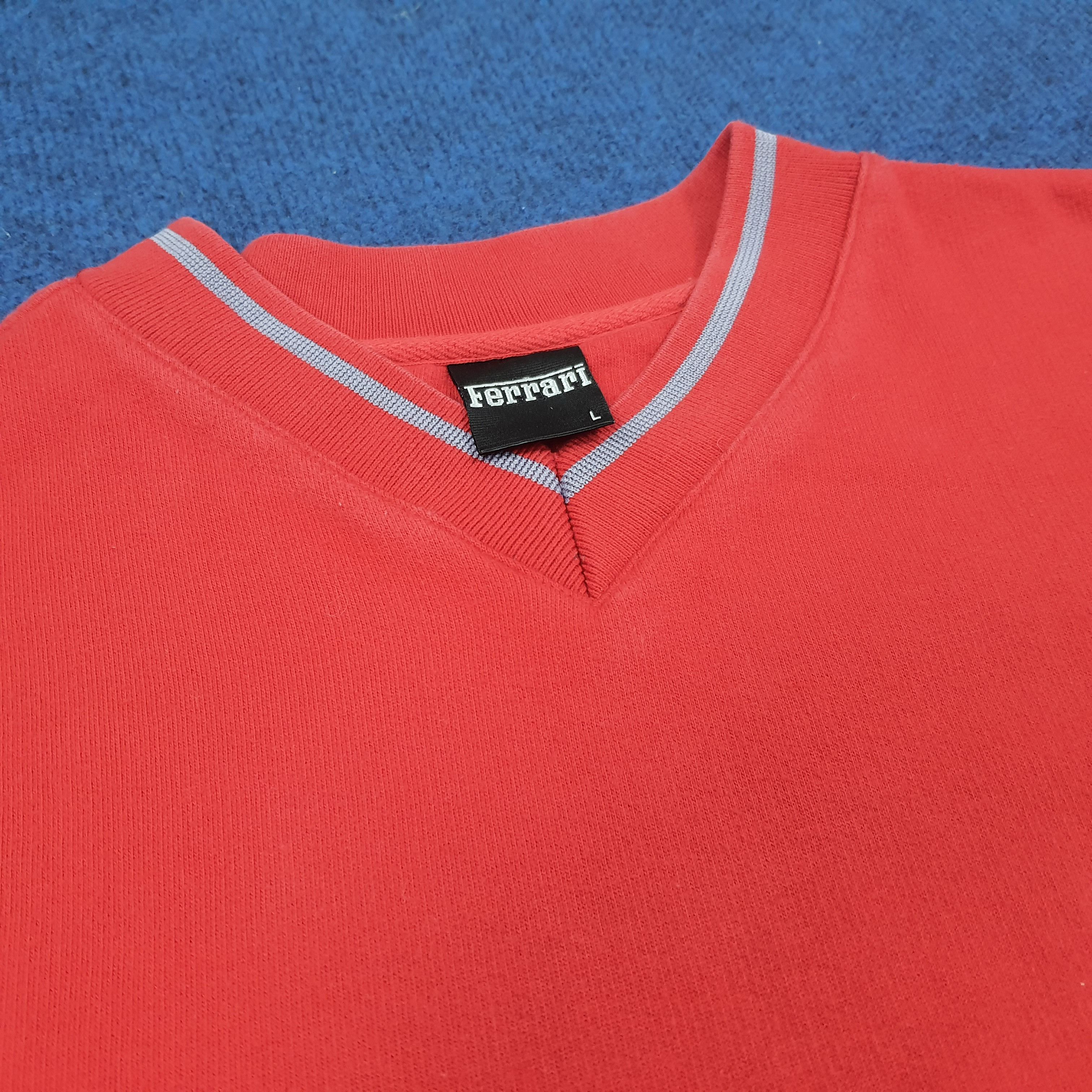 Ferrari Vintage Ferrari Embroidery Motorsports Sweatshirt C241N23 Size US L / EU 52-54 / 3 - 5 Thumbnail