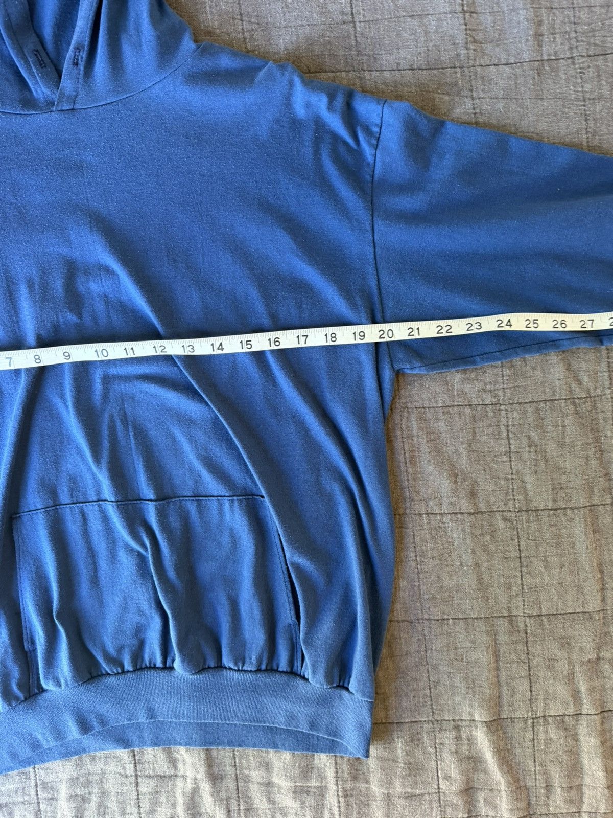 Other True Vintage 70s Fun-Tees Blue Pullover Hoodie Size US L / EU 52-54 / 3 - 8 Thumbnail