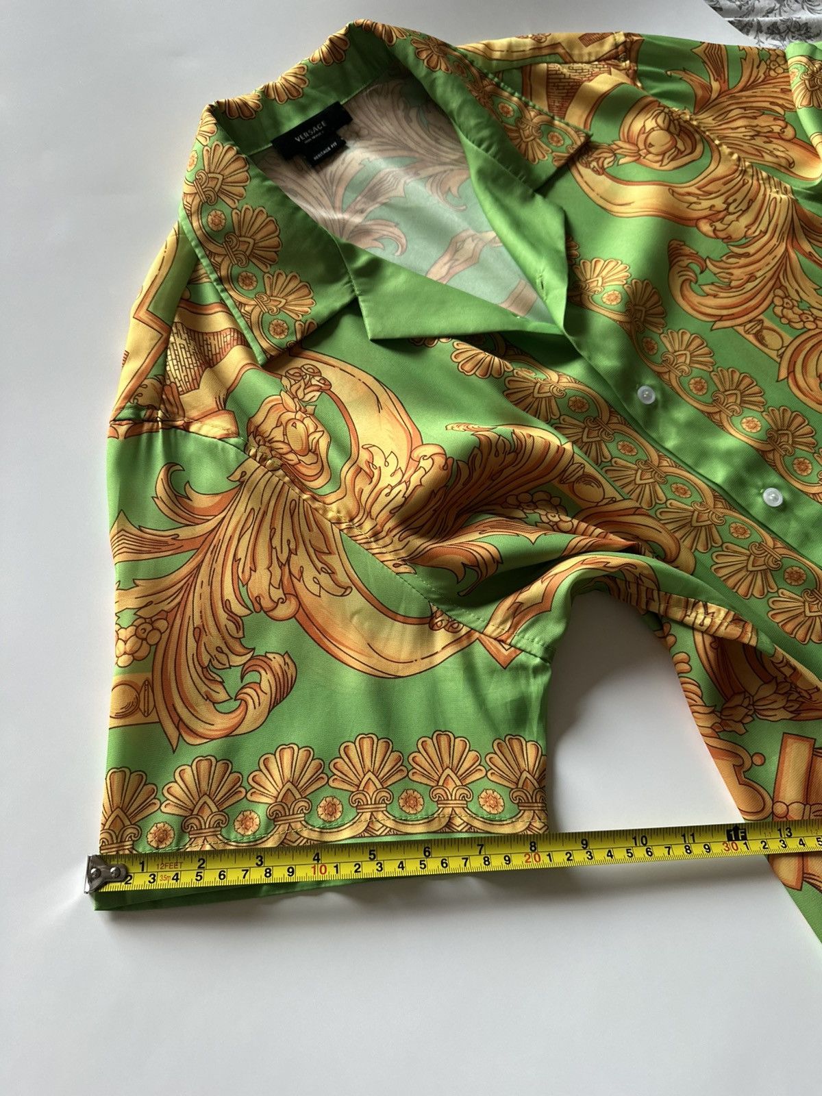 Versace Versace Silk Barocco Medusa shirt Size US L / EU 52-54 / 3 - 20 Thumbnail