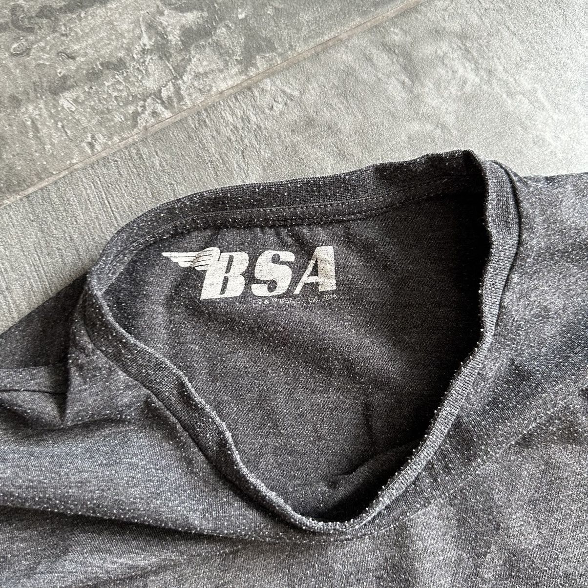 If Six Was Nine Vintage Japanese Style BSA T-shirts Moto Y2K Big Logo 00s Size US L / EU 52-54 / 3 - 6 Thumbnail