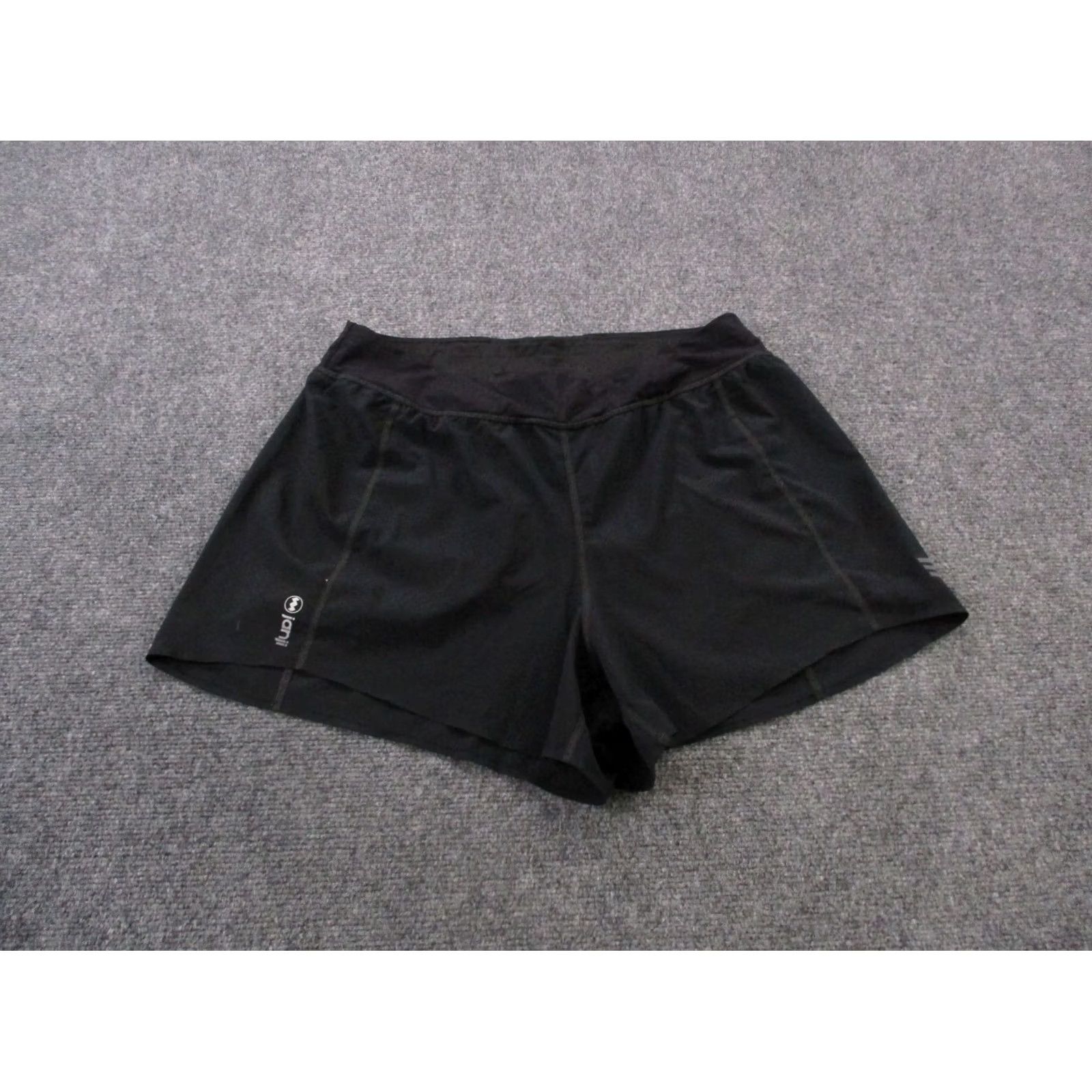 Vintage Janji Shorts Womens L Black Cadence Biker Running Active Gym Logo Stretch Yoga Size 36" / US 14 / IT 50 - 2 Thumbnail