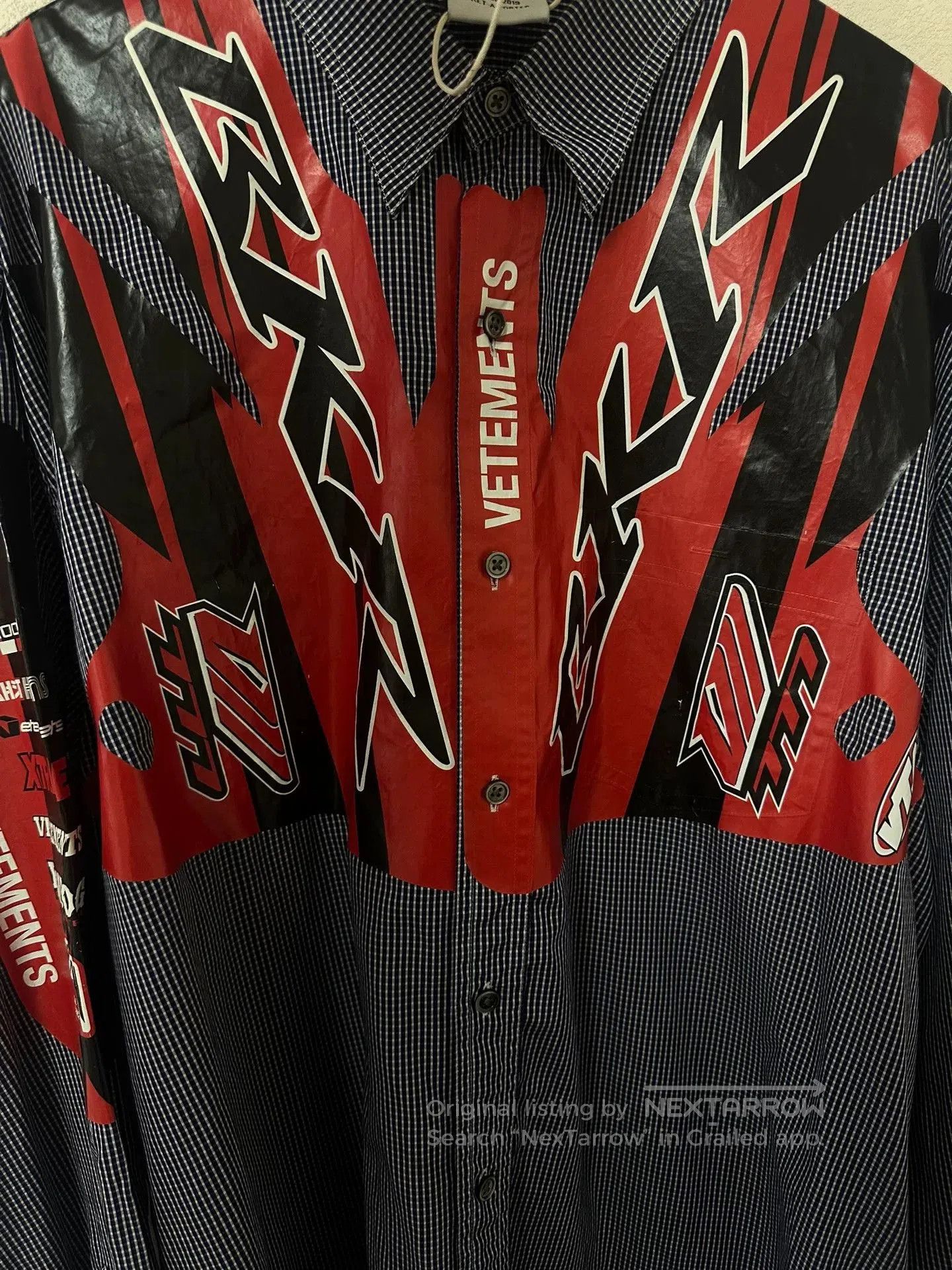 Vetements Vetements Racing Graphic Shirt Size M. Size US M / EU 48-50 / 2 - 3 Thumbnail