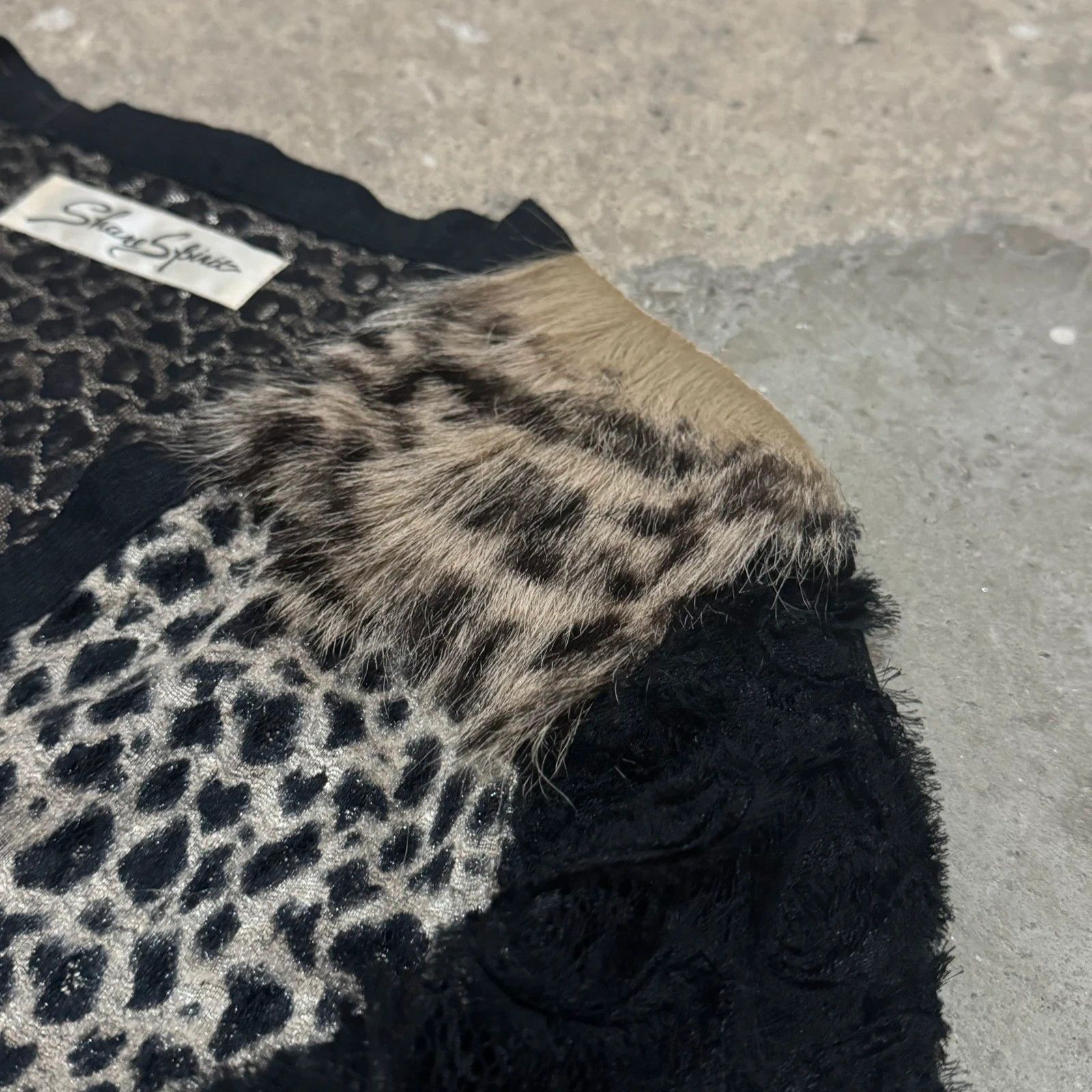 Share Spirit Homme Share spirit leopard cardigan Size US M / EU 48-50 / 2 - 4 Thumbnail