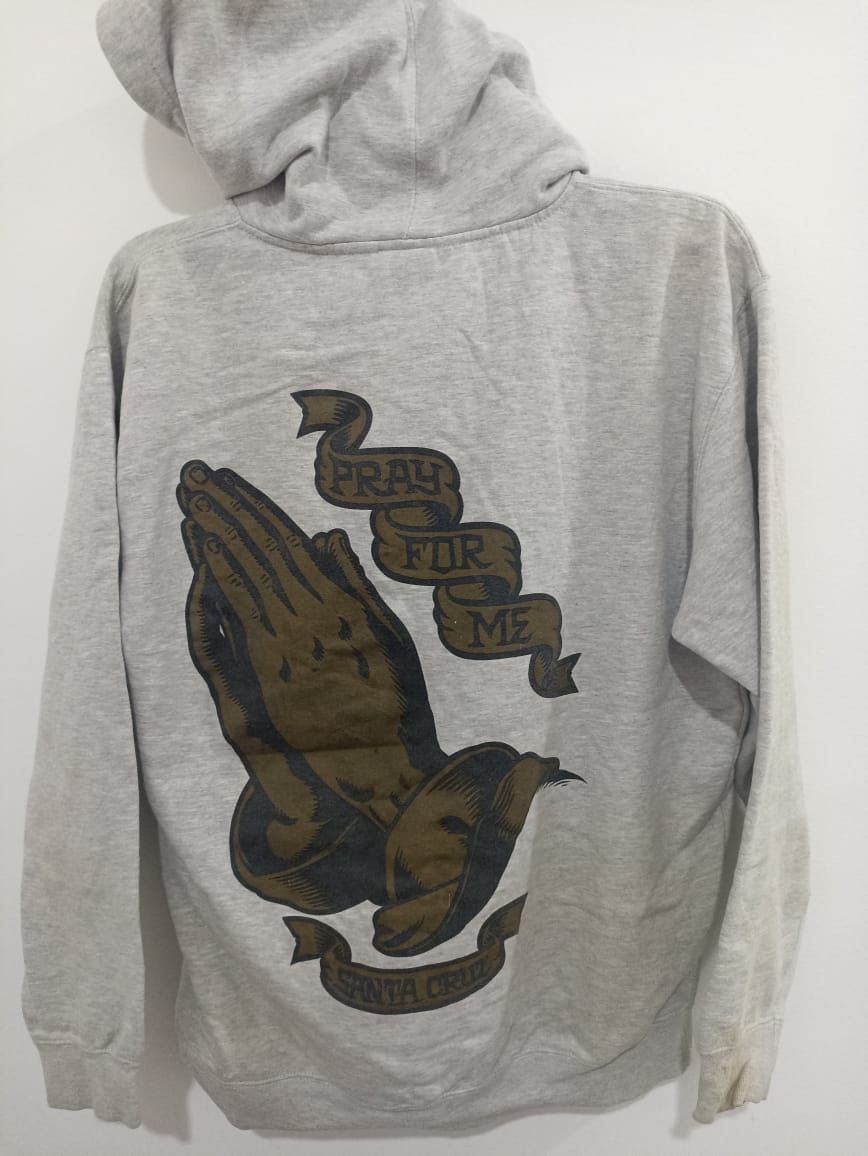 Santa Cruz Skateboards Vintage santa Cruz Hoodie Skateboard Sweatshirt Size US L / EU 52-54 / 3 - 2 Thumbnail