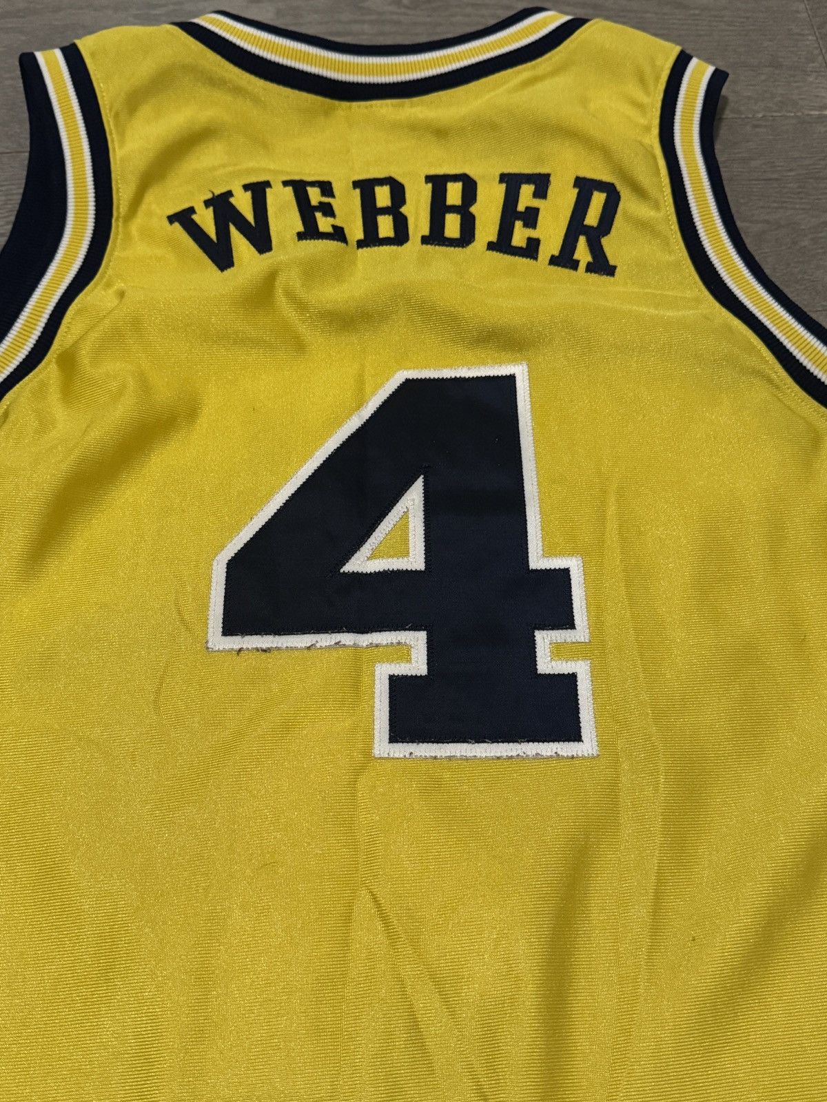 Nike Michigan Wolverines Chris Webber 91-93 College Nike Jersey Size US L / EU 52-54 / 3 - 14 Thumbnail