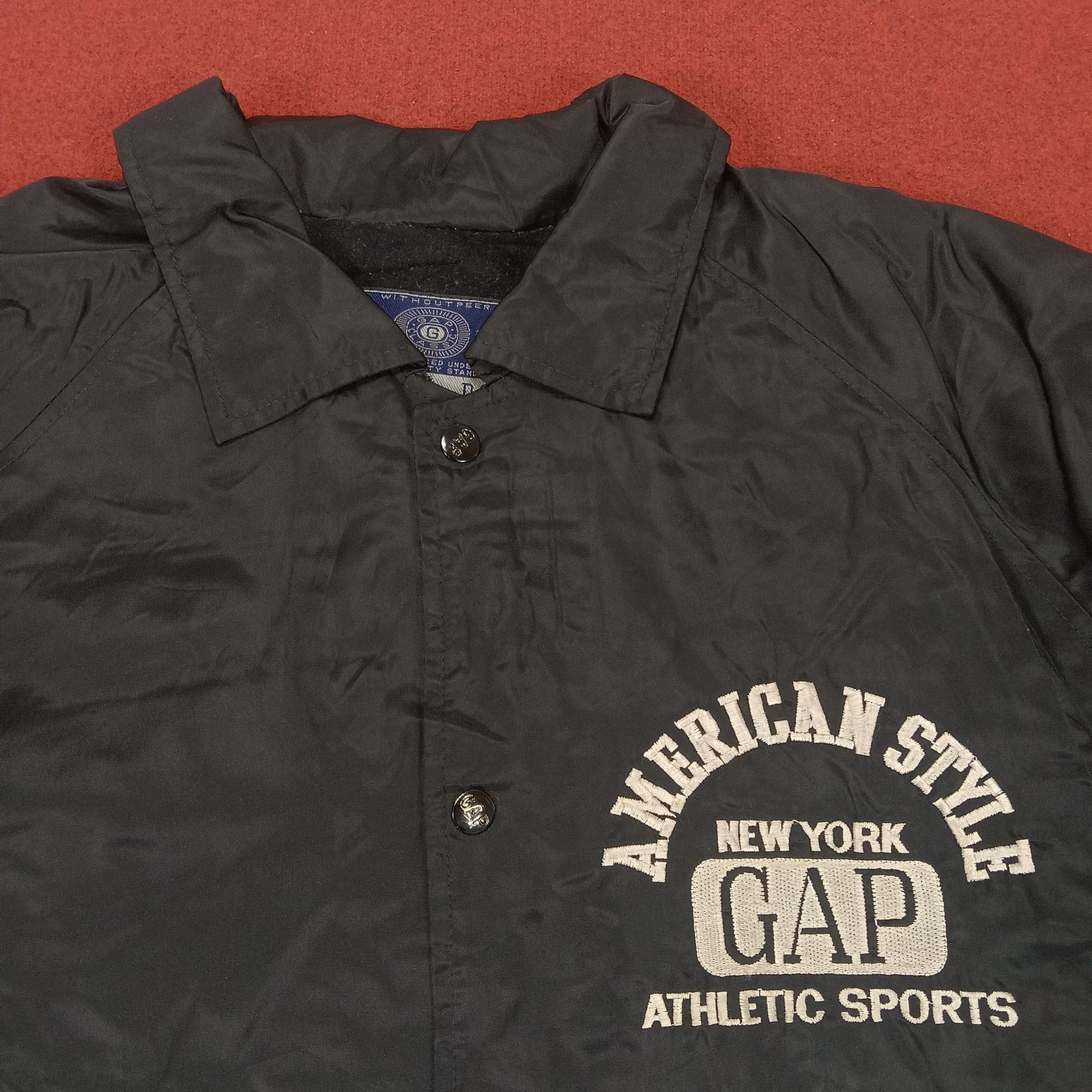 Gap × Vintage GAP New York American Style Streetwear Jacket Size US XL / EU 56 / 4 - 4 Thumbnail