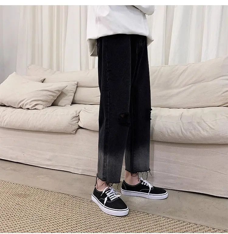 Japanese Brand Loose hip-hop ripped jeans Size US 30 / EU 46 - 6 Thumbnail