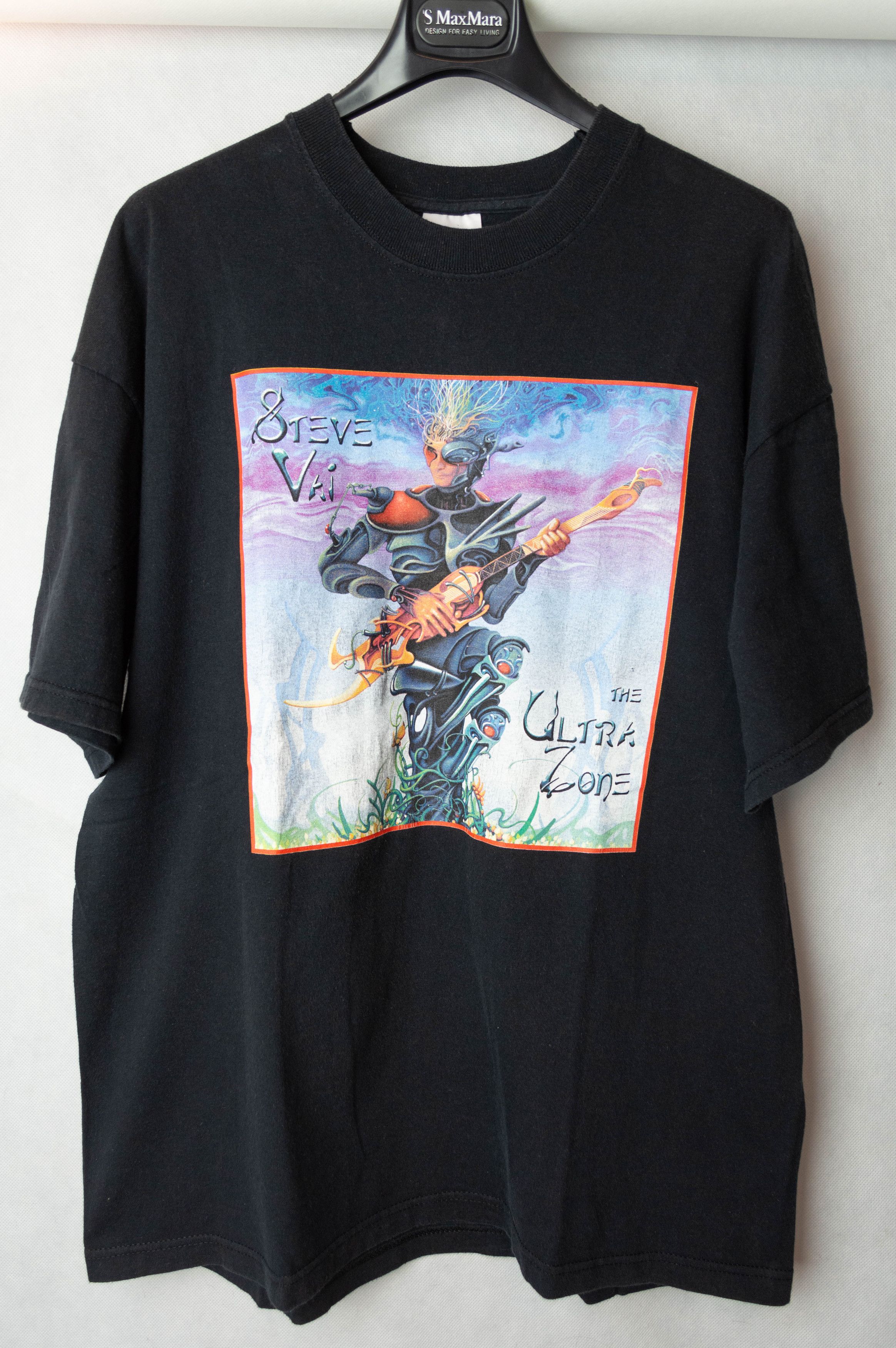 Band Tees × Vintage Steve Vai The Ultra Zone band 1999-2000 tee vintage Size US XL / EU 56 / 4 - 1 Thumbnail