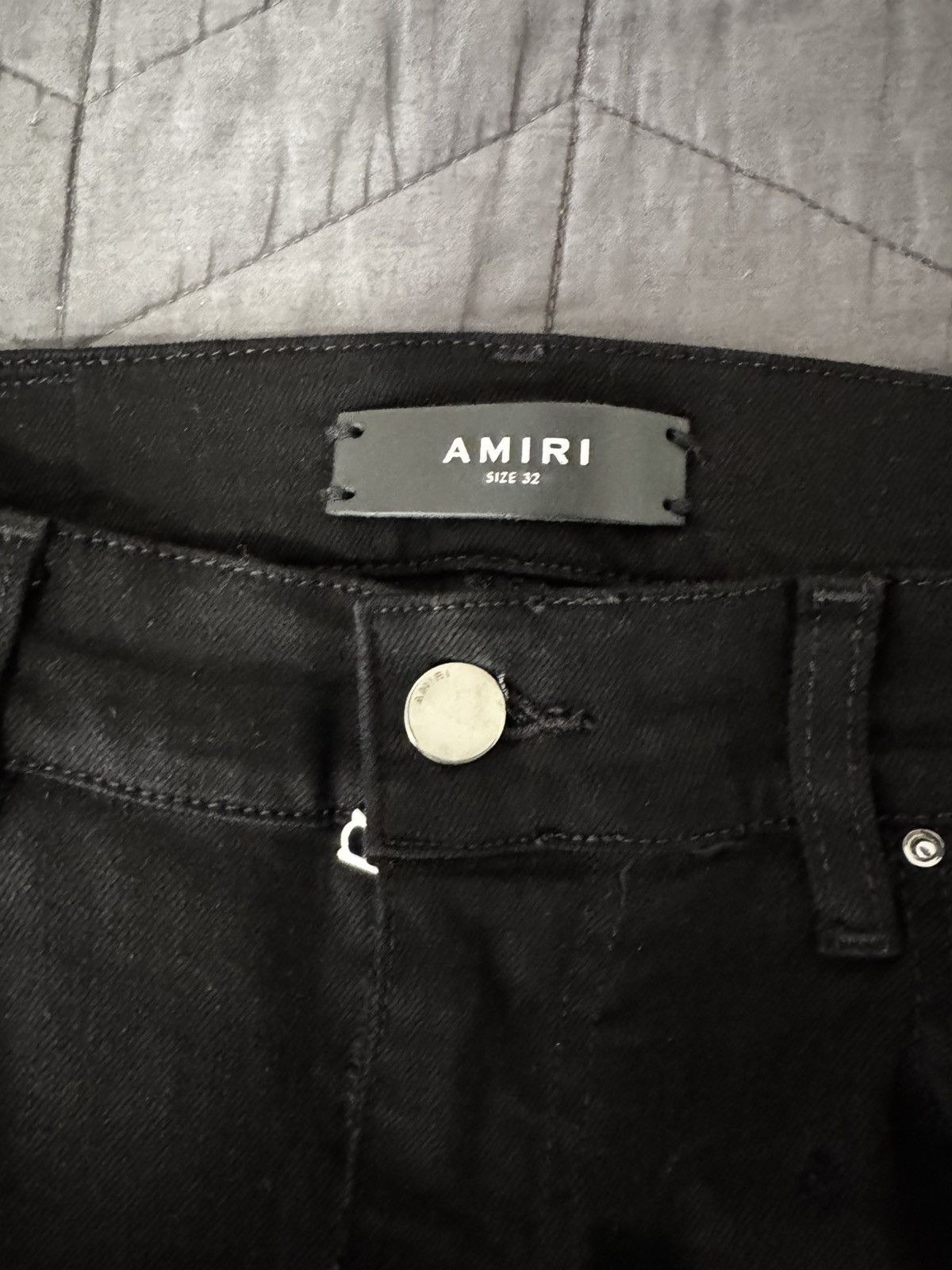 Amiri Amiri Zebra Patch Crystal Jeans - Size 32 Size US 32 / EU 48 - 4 Thumbnail