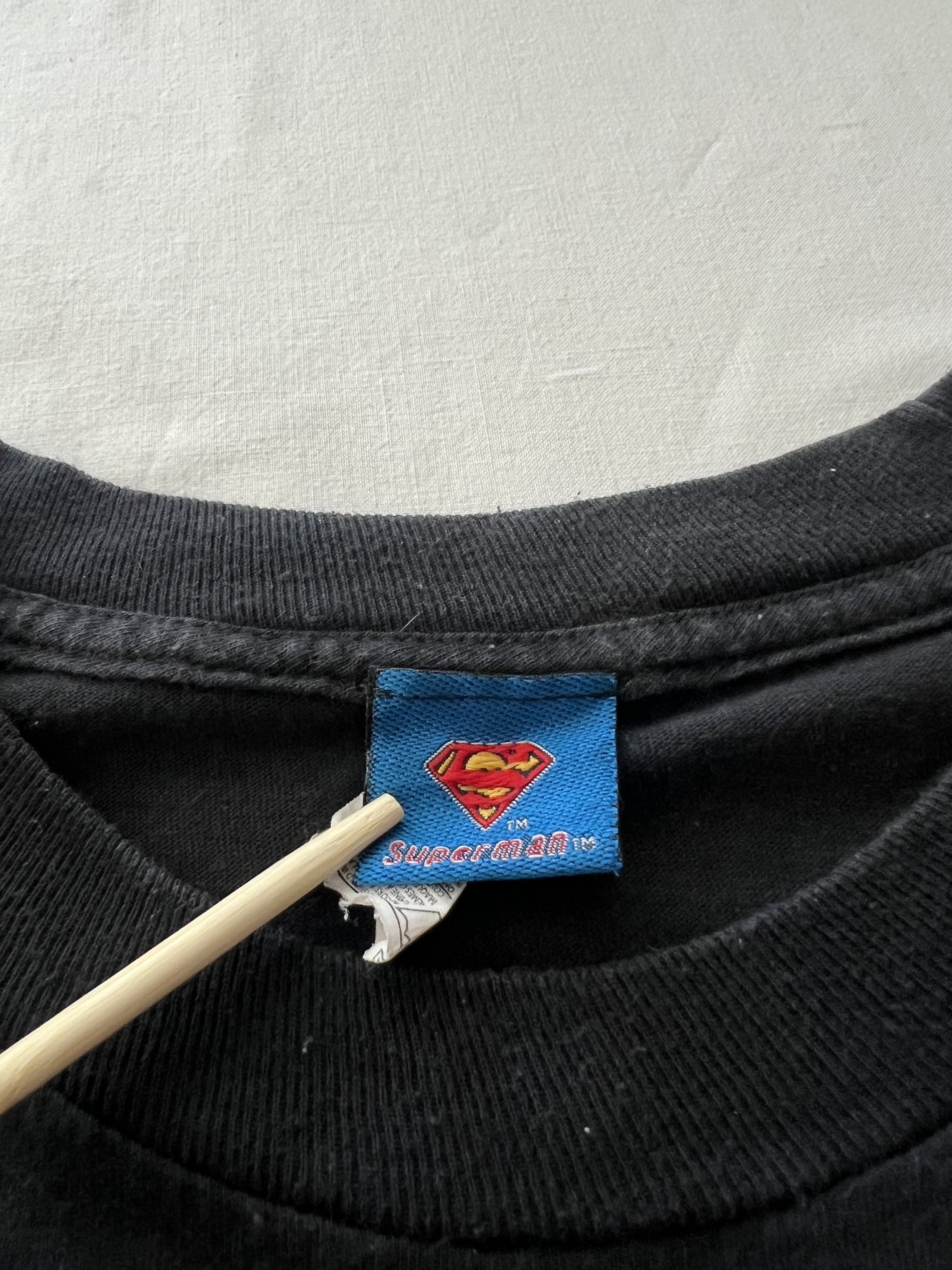 DC Comics Vintage 2010 Superman DC Comics Movie Black T-shirt Size US XXL / EU 58 / 5 - 6 Thumbnail