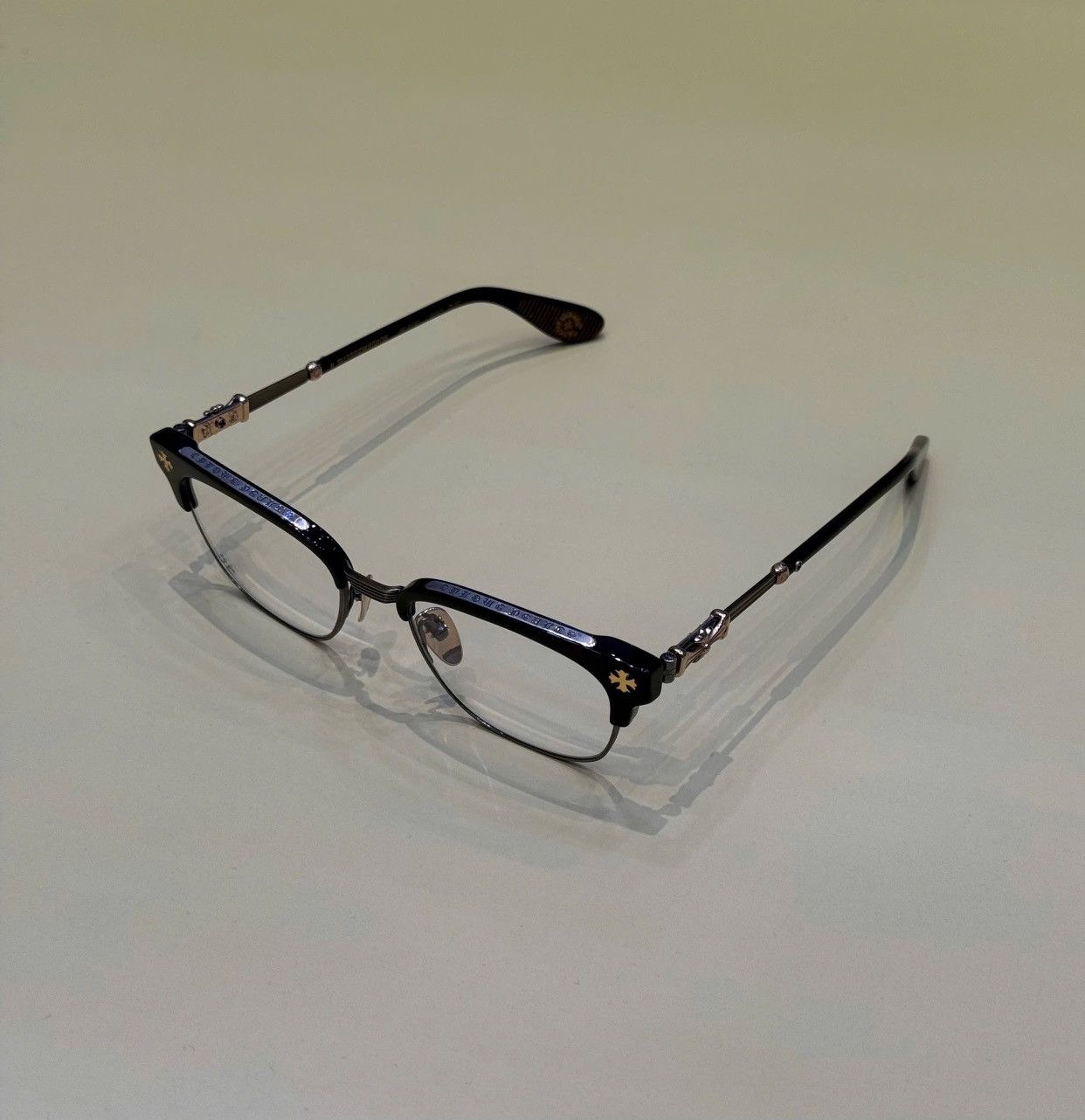 Chrome Hearts CHROME HEARTS BONENNOISSEUR II CLASSIC BROWN/ANTIQUE GOLD Size ONE SIZE - 1 Thumbnail