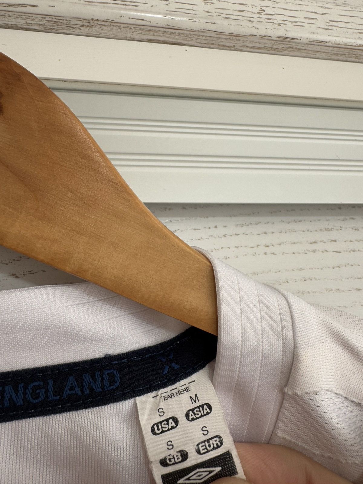Umbro × Vintage J.Cole #11 England 2008-2009 Home Soccer Jersey Football Kit Size US S / EU 44-46 / 1 - 12 Thumbnail