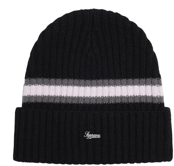 Supreme Striped Beanie | Grailed