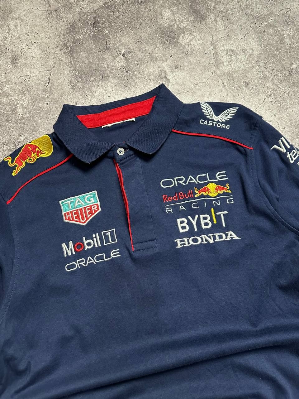 Puma × Red Bull Jersey F1 Red Bull Racing Pepe Jeans Polo Rare Cars Pirelli Size US L / EU 52-54 / 3 - 4 Thumbnail