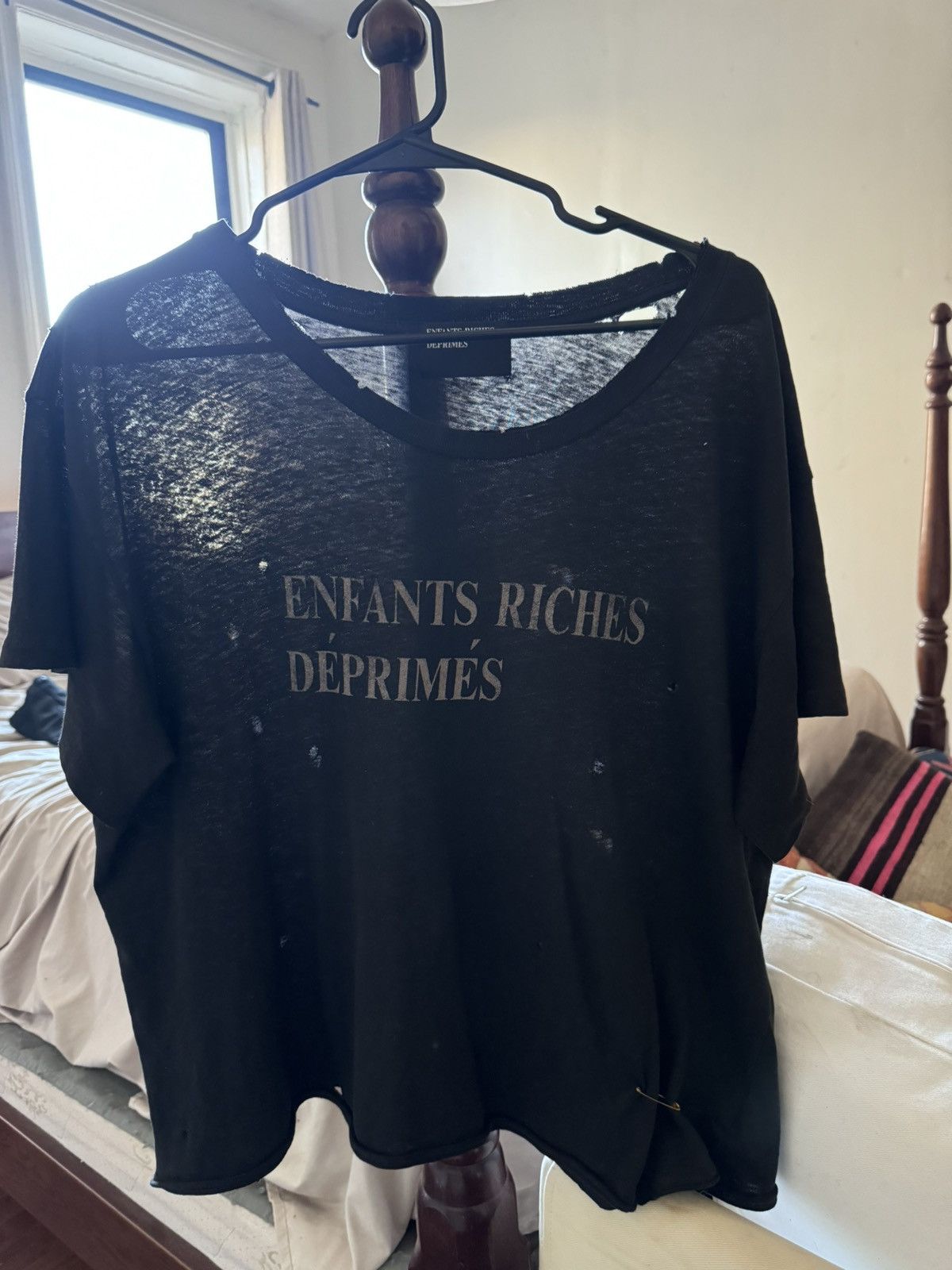 Enfants Riches Deprimes 2025 faded black ERD ogo tee Size US S / EU 44-46 / 1 - 1 Thumbnail