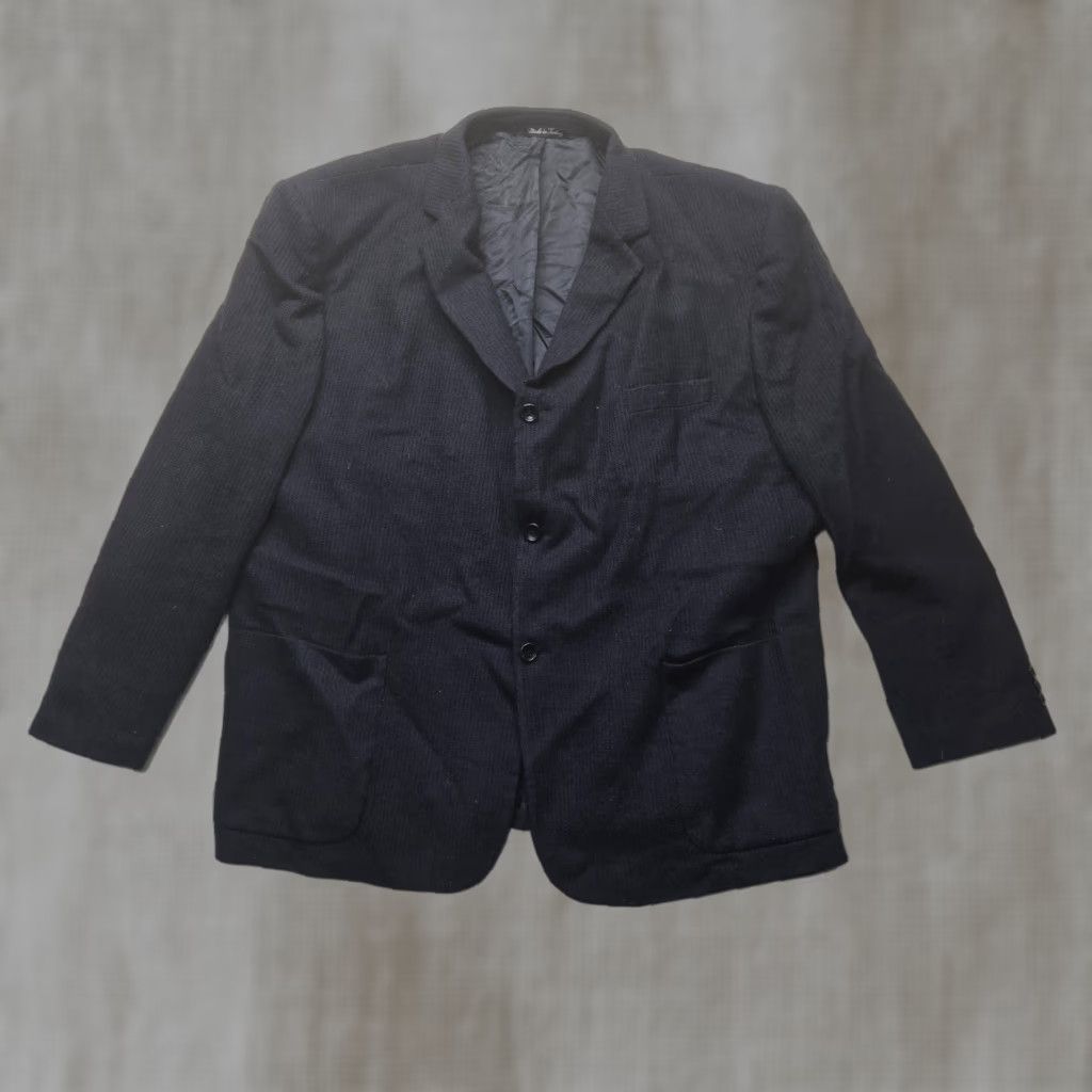 Baracuta Baracuta Blazer Jacket Wool Baracuta Black 46L Mens Wool Blazer 46 Black Baracuta Jacket Mens 46L Size 46R - 1 Thumbnail