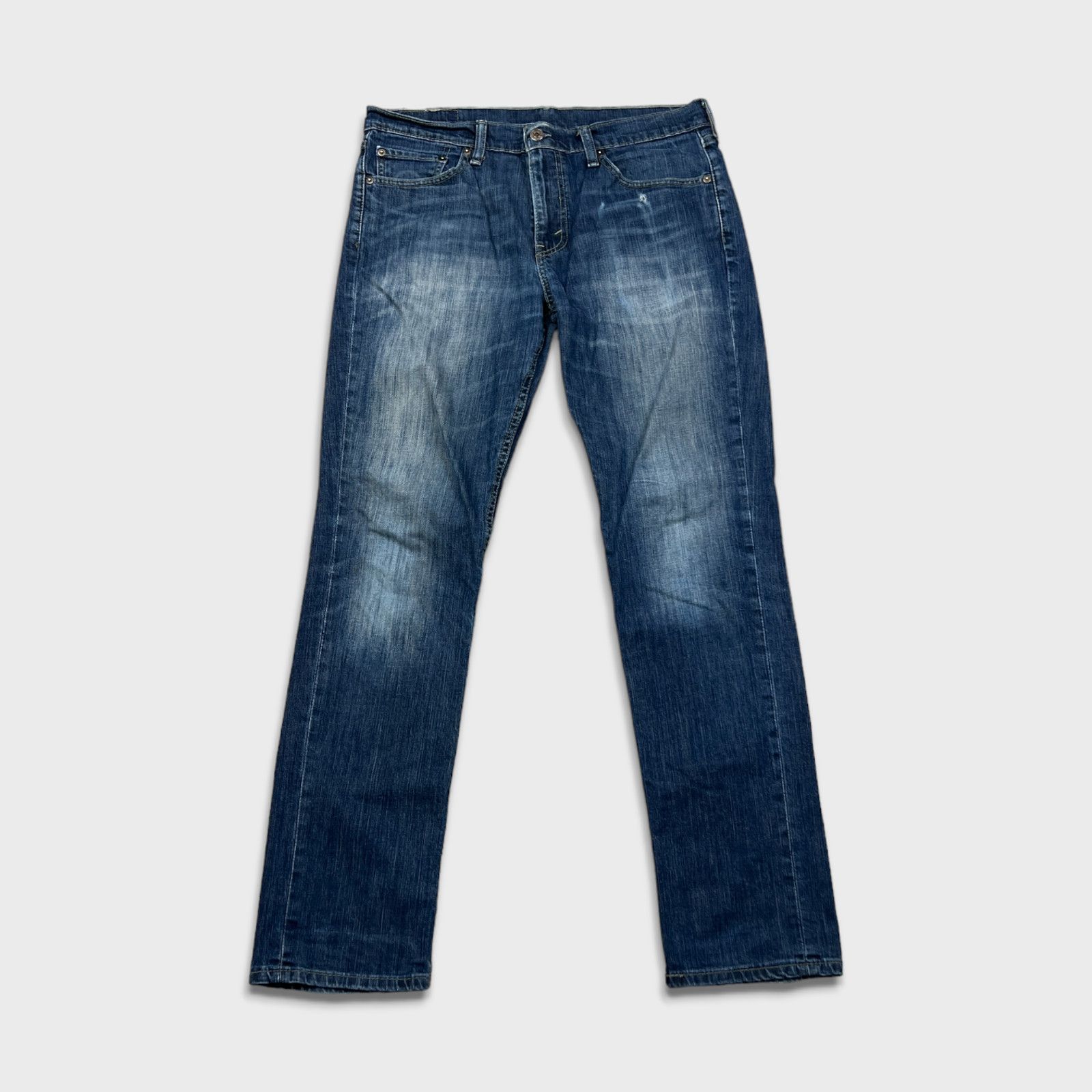 Levi's × Vintage Levi's 511 Jeans 33x32 Slim Medium Wash American Denim Pants Size US 33 - 1 Thumbnail