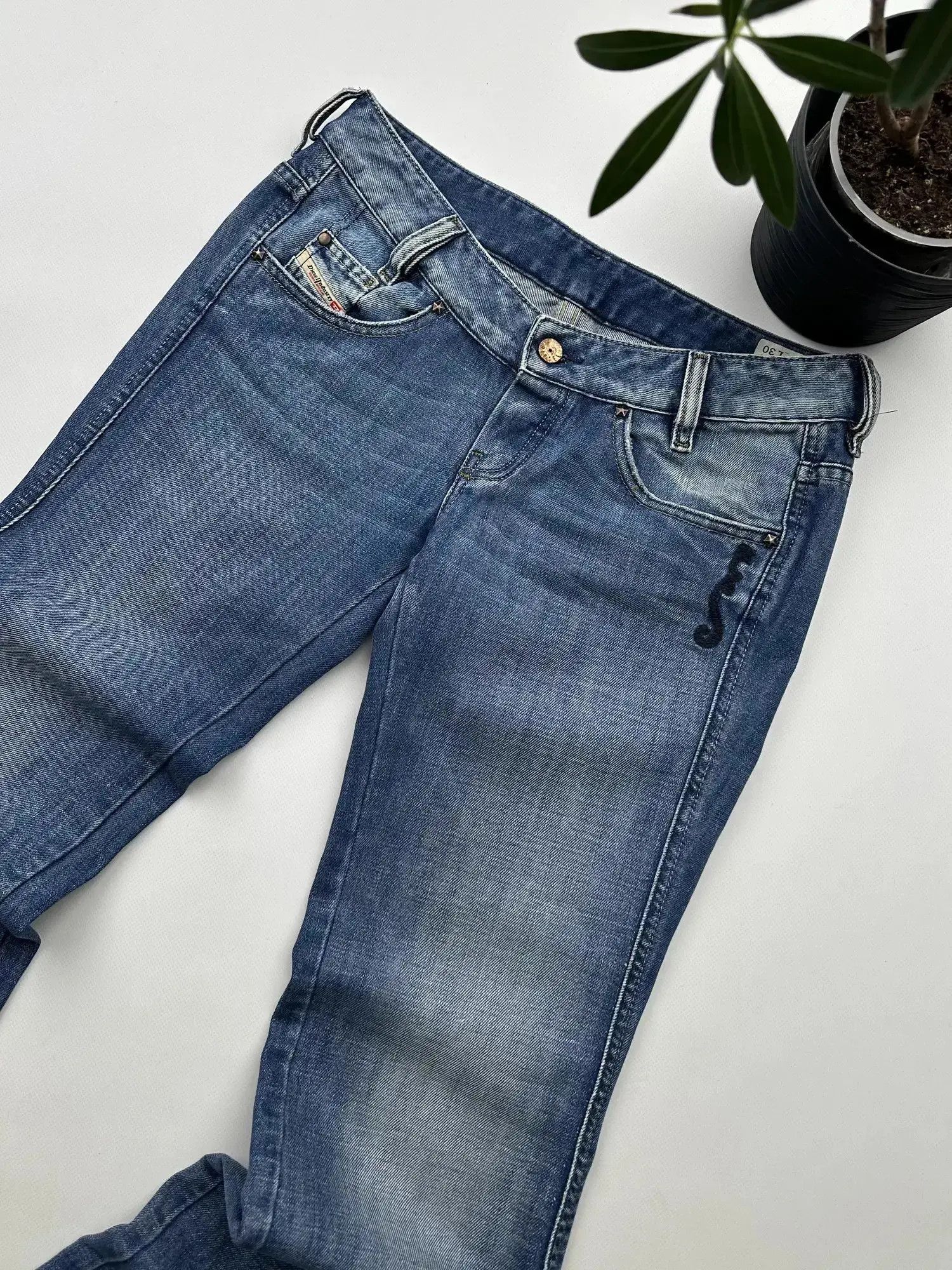 Diesel Diesel Vintage Flare Jeans(312) Size 28" / US 6 / IT 42 - 2 Thumbnail