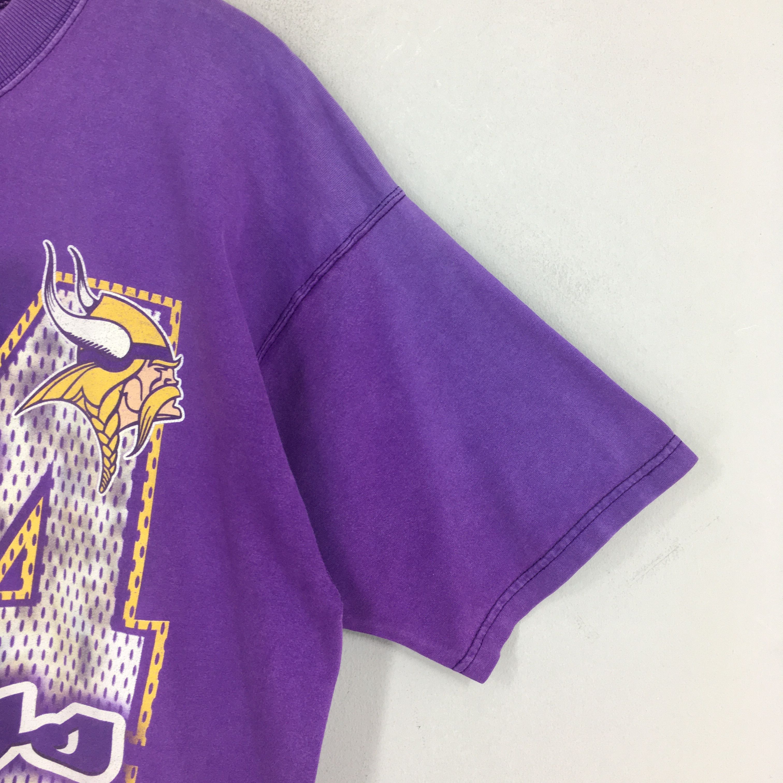 NFL × Pro Player Minnesota Vikings NFL Champions Randy Moss #84 Tshirt XLarge Size US XL / EU 56 / 4 - 4 Thumbnail