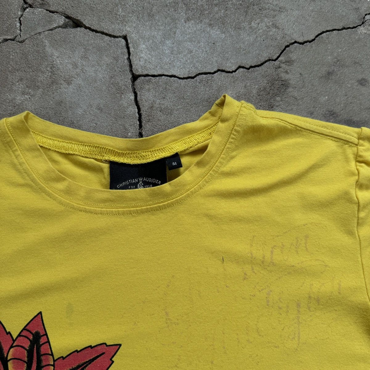 Christian Audigier Christian Audigier by Ed Hardy Printed Y2K T-Shirt Size M / US 6-8 / IT 42-44 - 5 Thumbnail