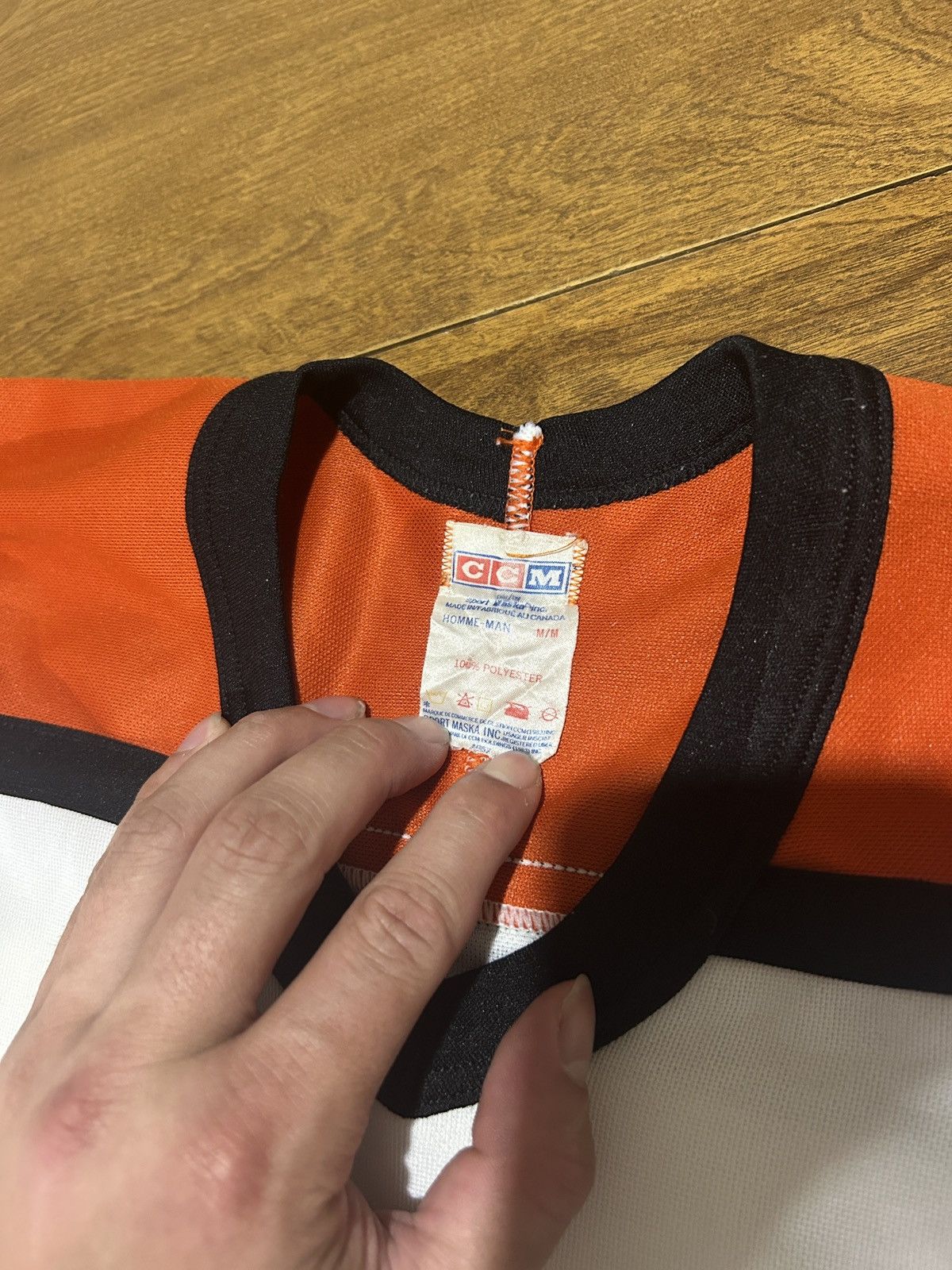 Ccm Vintage Philadelphia Flyers NHL Jersey Size US M / EU 48-50 / 2 - 3 Thumbnail