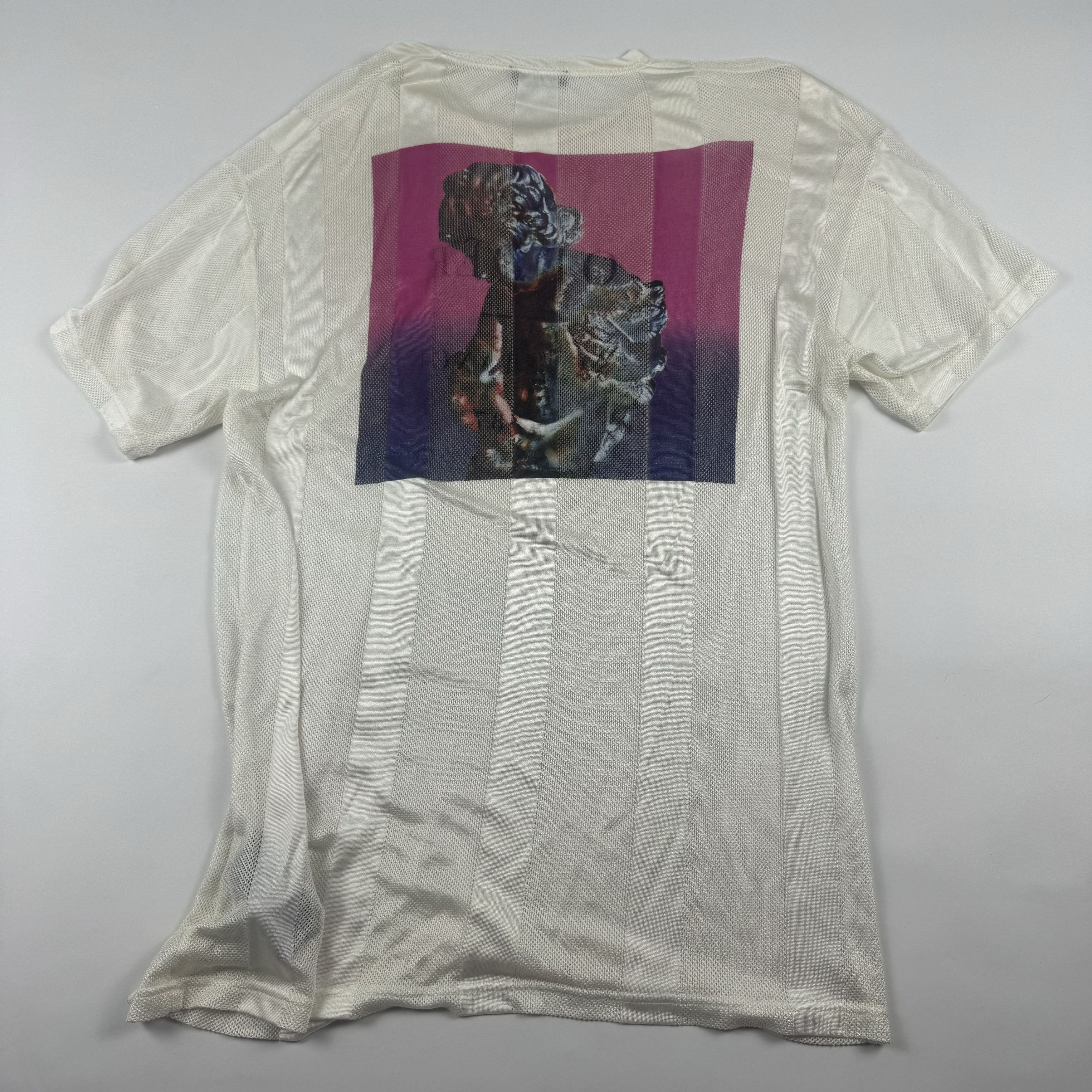 Raf Simons SS18 New Order Mesh Jersey Size US S / EU 44-46 / 1 - 4 Thumbnail