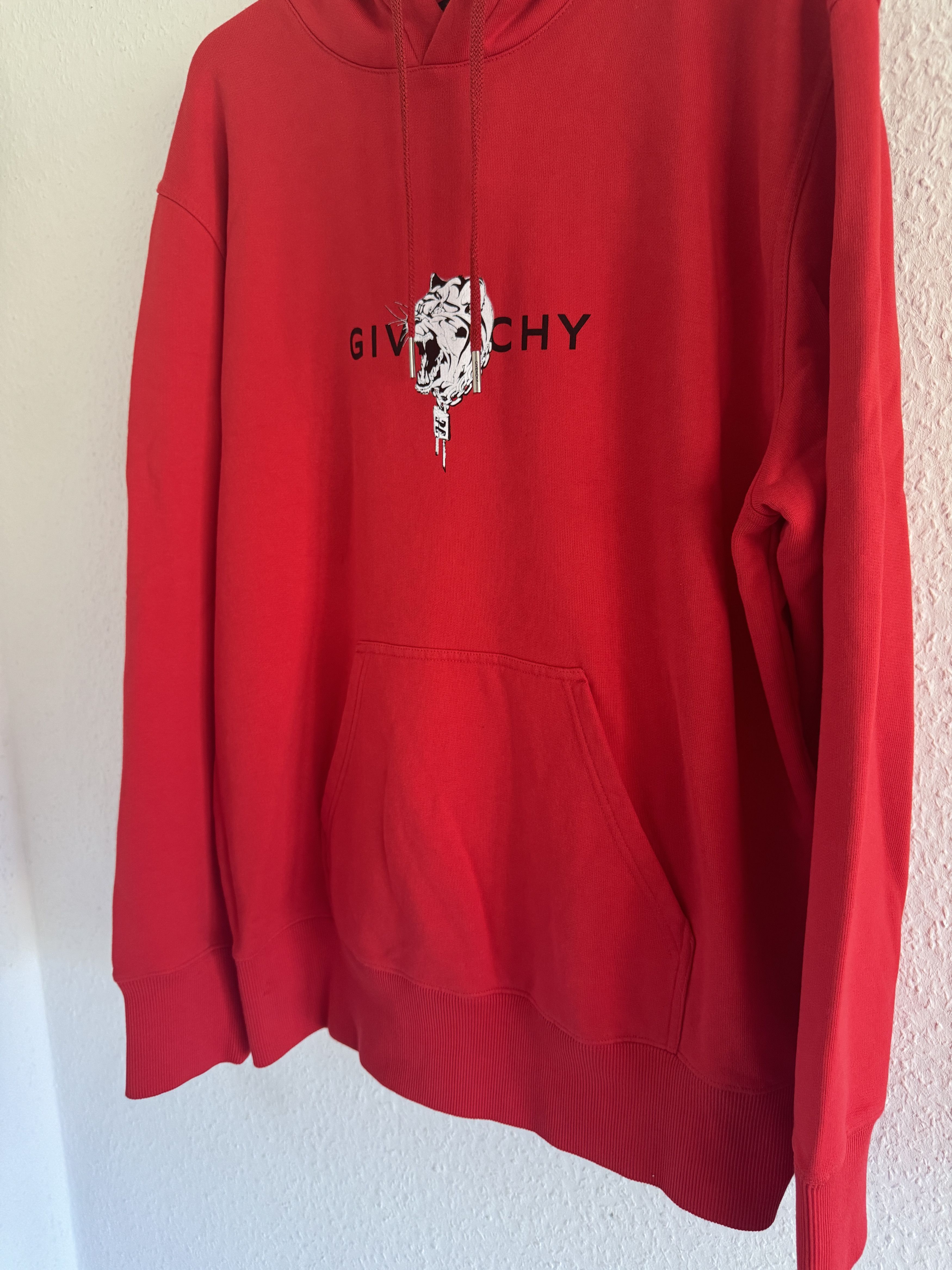 Givenchy Lunar New Year 2022 Red Hoodie Size US XL / EU 56 / 4 - 8 Thumbnail