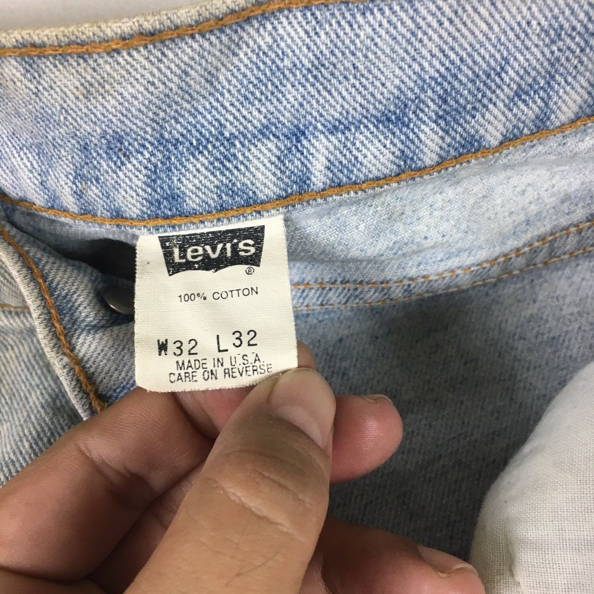 Levi's Vintage 90s Levi’s 550 Made in USA Size US 32 / EU 48 - 11 Thumbnail