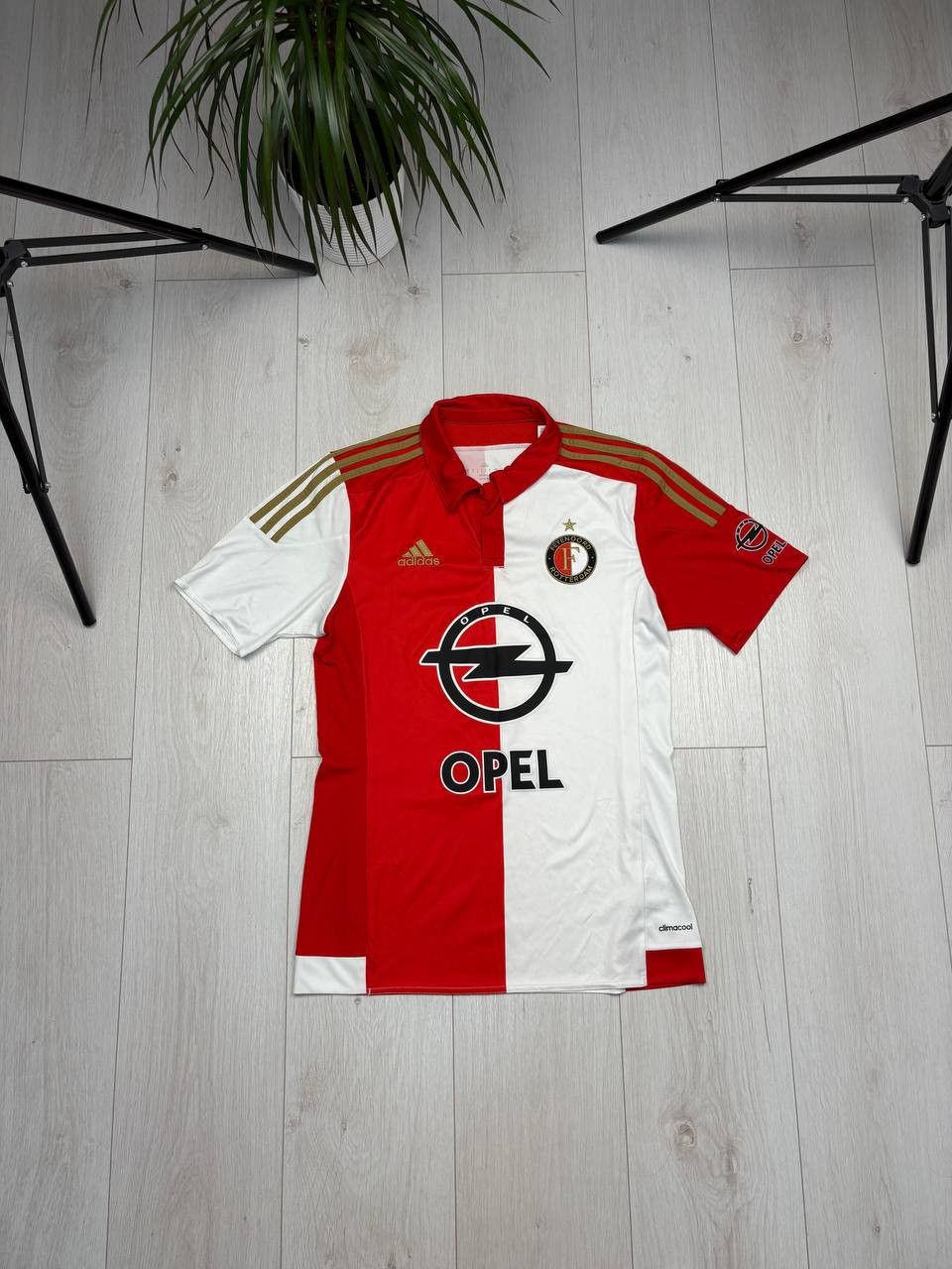 Adidas Adidas Feyenoord Rrotterdam soccer Jersey Sz S Size US S / EU 44-46 / 1 - 1 Thumbnail