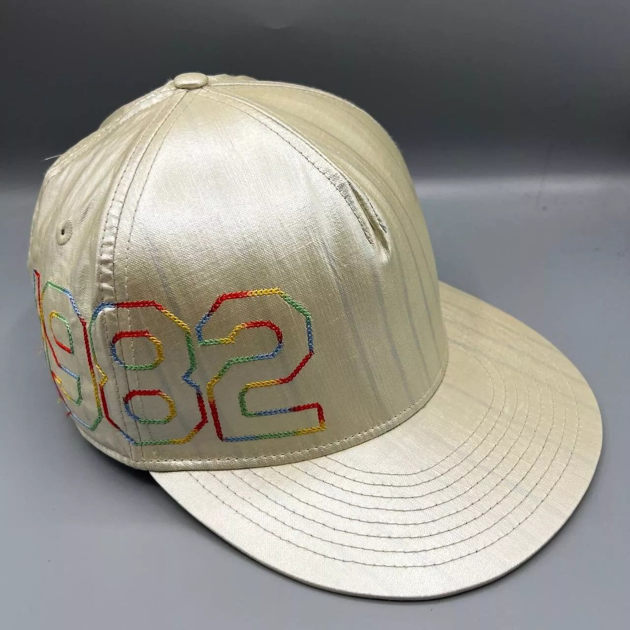Nike New York City 1982 NYC Hat Men 7 3/8 Beige Nike Fitted Cap Size ONE SIZE - 1 Thumbnail
