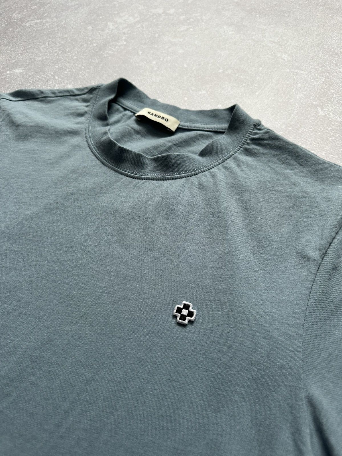 Sandro T-shirt Sandro short sleeve blue size M Size US M / EU 48-50 / 2 - 2 Thumbnail
