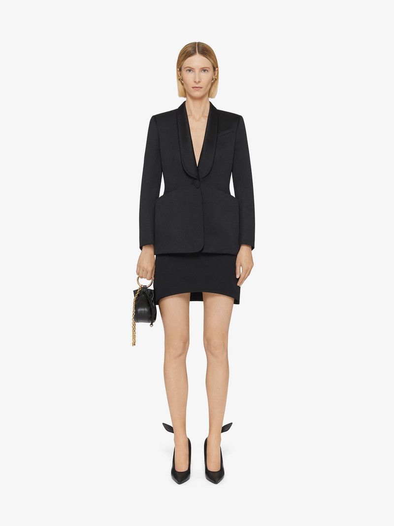 Givenchy o1w1db10326 Smoking Jacket in Black Size M / US 6-8 / IT 42-44 - 2 Thumbnail