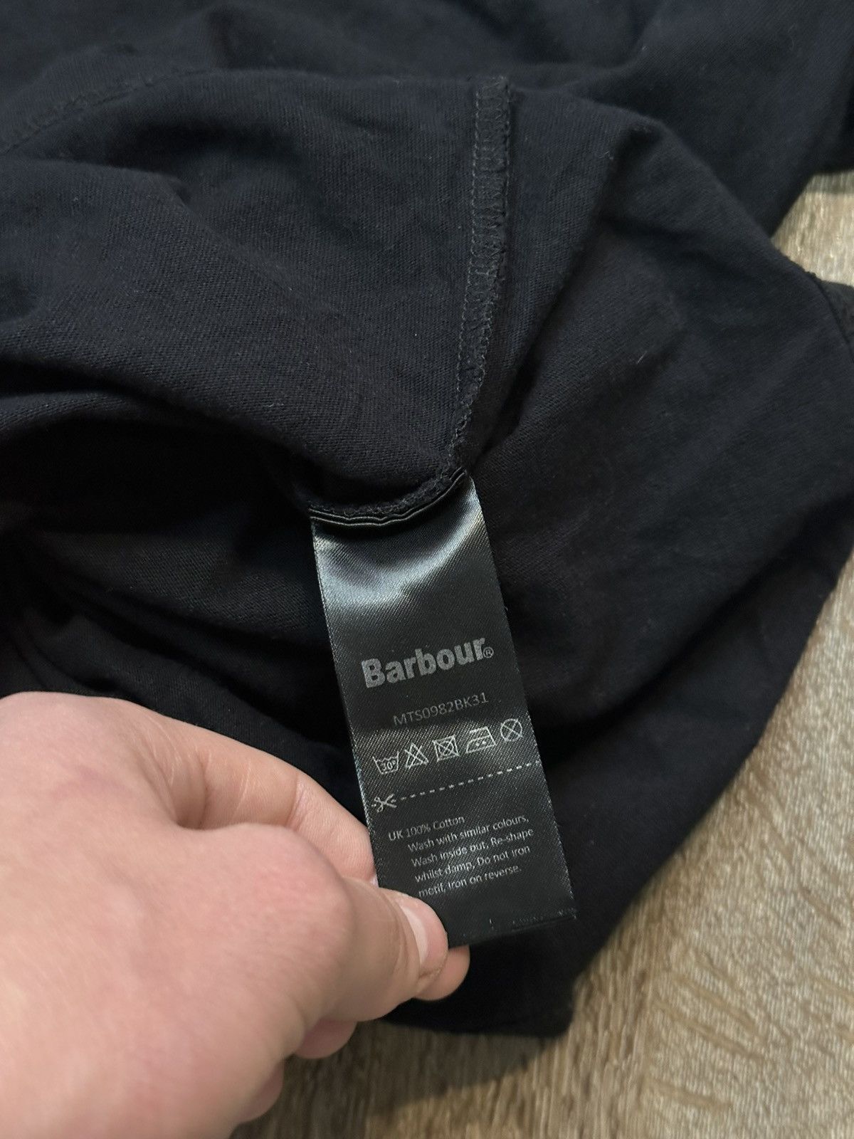 Barbour Barbour International T-Shirt Small Logo Size US S / EU 44-46 / 1 - 6 Thumbnail