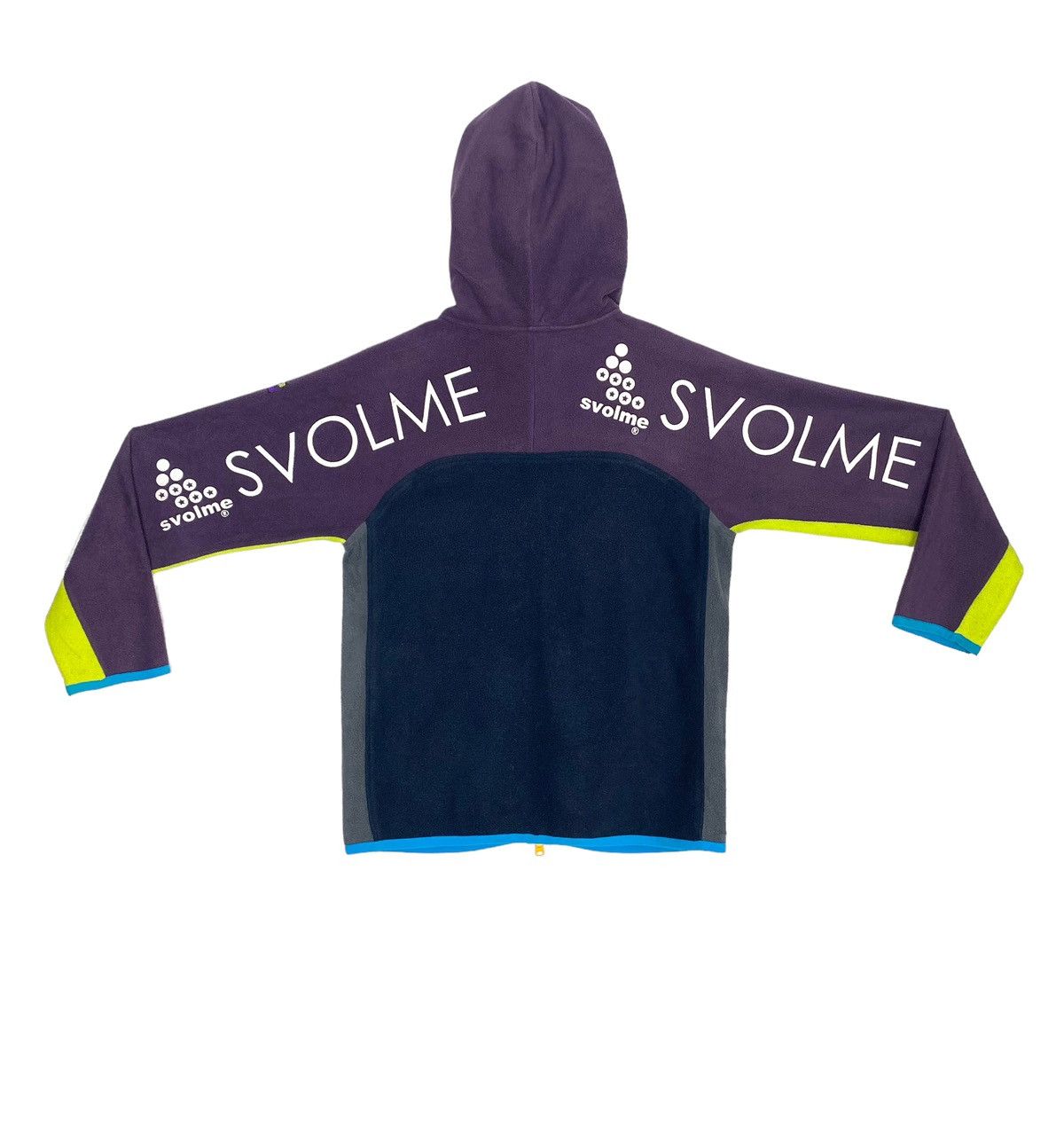 Japanese Brand Rare‼️ Svolme Hoodie Fleece Spellout Multicolour Size US S / EU 44-46 / 1 - 1 Thumbnail