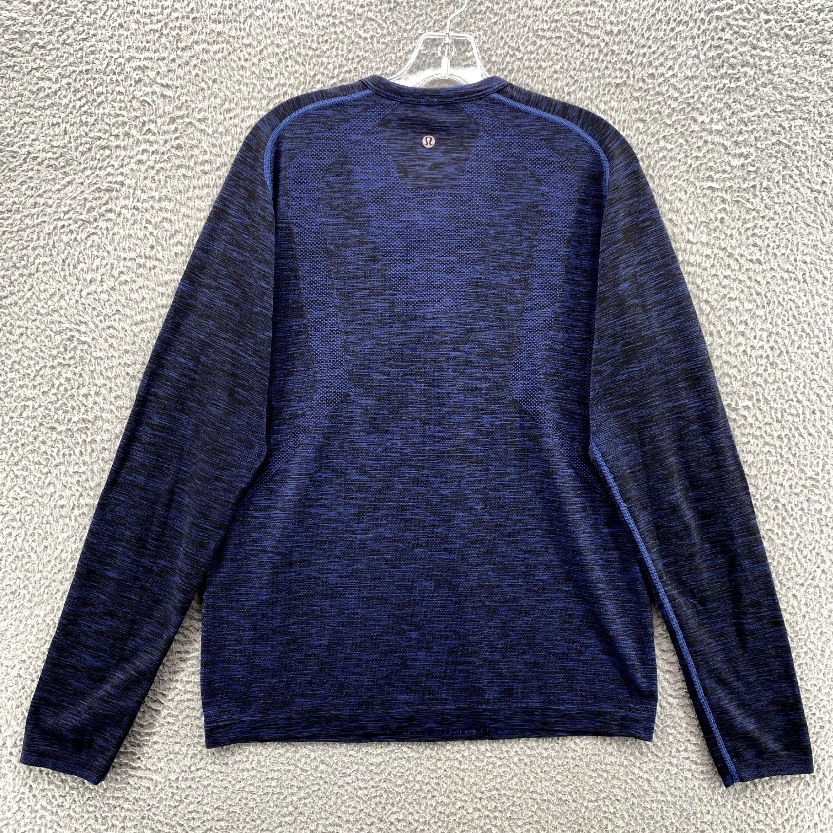 Lululemon Lululemon Swiftly Tech Henley Shirt Mens Medium Blue Long Sleeve Performance Gym Shirt Size US M / EU 48-50 / 2 - 5 Thumbnail