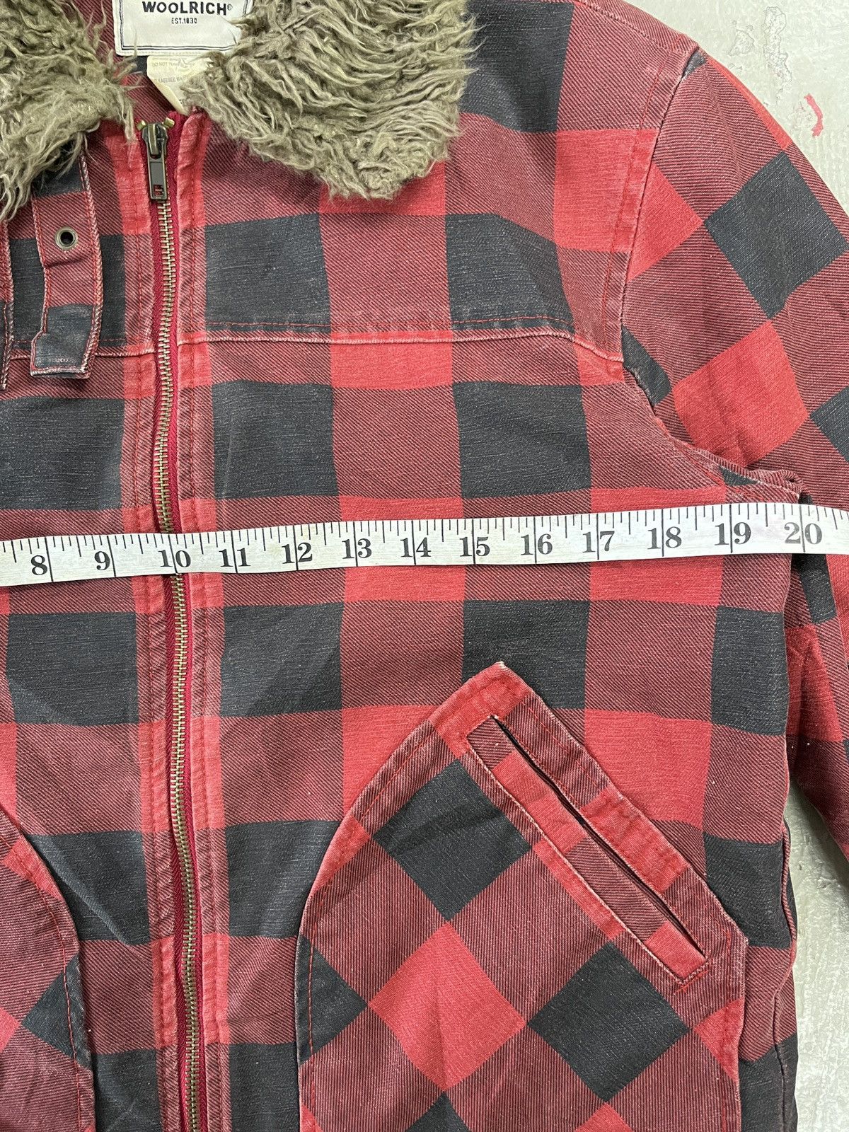 Greg Lauren VINTAGE WOOLRICH B-3 SAINT LAURENT INSPIRED TARTAN JACKET Size US M / EU 48-50 / 2 - 6 Thumbnail