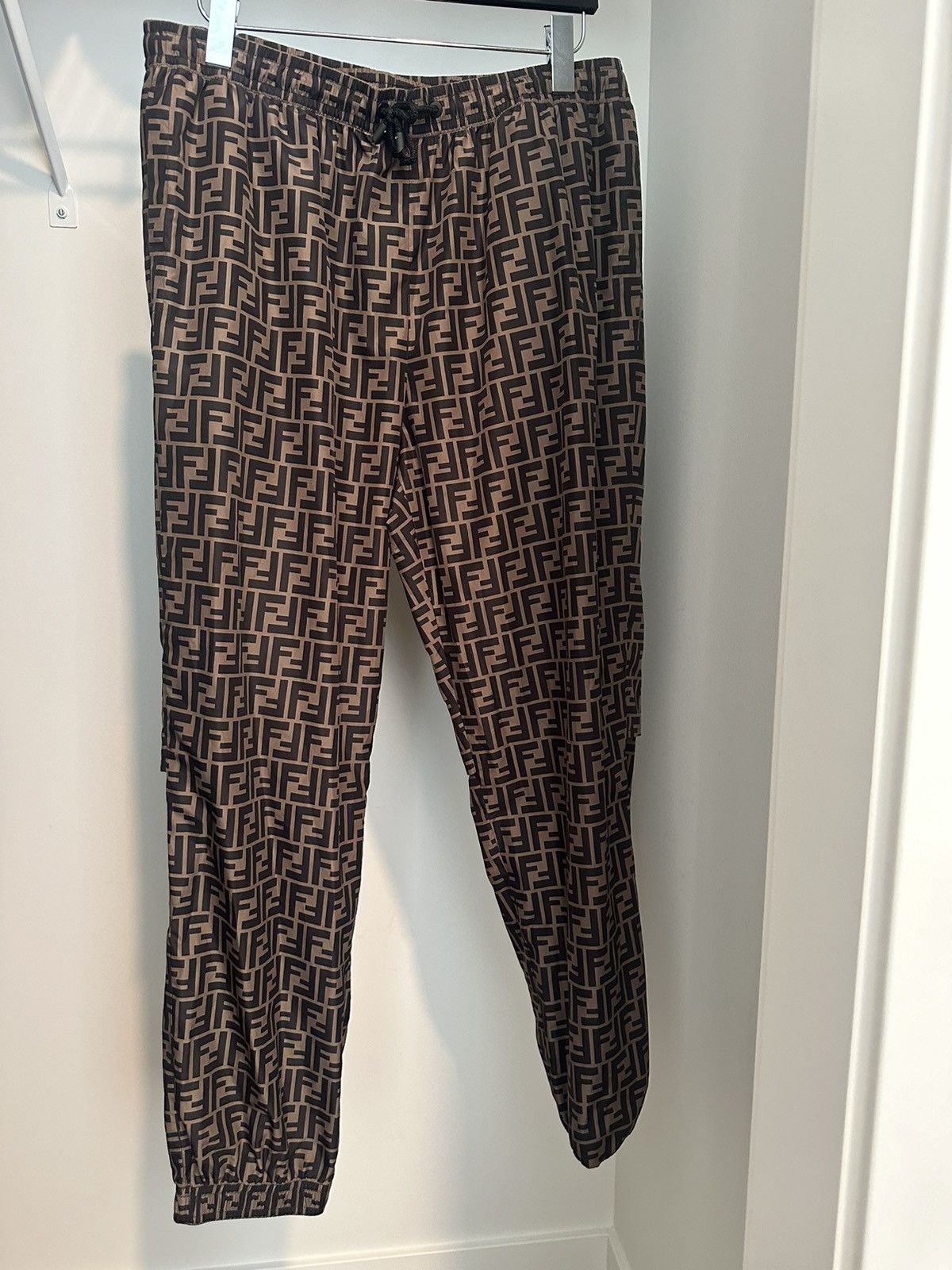 Fendi Fendi FF Logo Sprint Track Pants Size US 36 / EU 52 - 1 Thumbnail