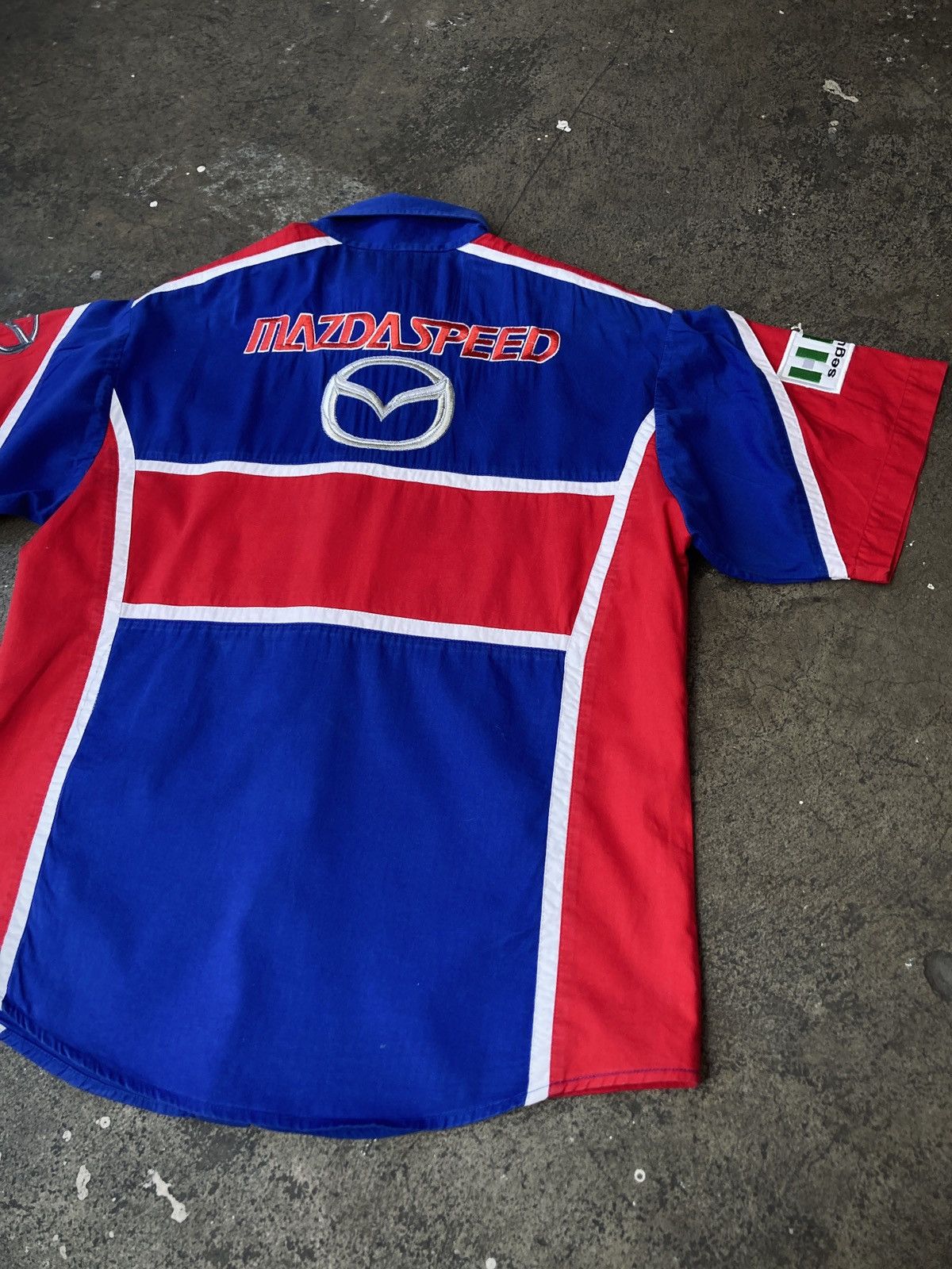 Formula 1 × NASCAR × Vintage Vintage 90s Mazda Speed Racing Shirt Size US M / EU 48-50 / 2 - 10 Thumbnail