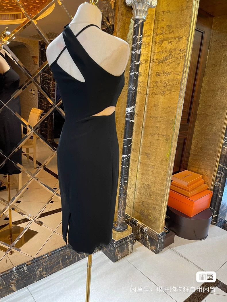 Versace Versace Cross halterneck with side waist mesh cut-out smal Size M / US 6-8 / IT 42-44 - 6 Thumbnail