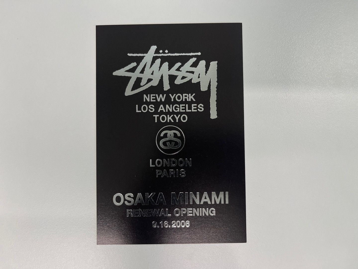 Stussy Stussy OSAKA MINAMI CHAPT art Postercards 2006 Size ONE SIZE - 2 Thumbnail
