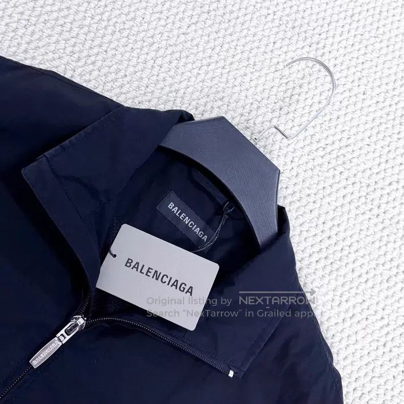 Balenciaga Balenciaga Black front and back letter logo zipper branded Size S / US 4 / IT 40 - 3 Thumbnail
