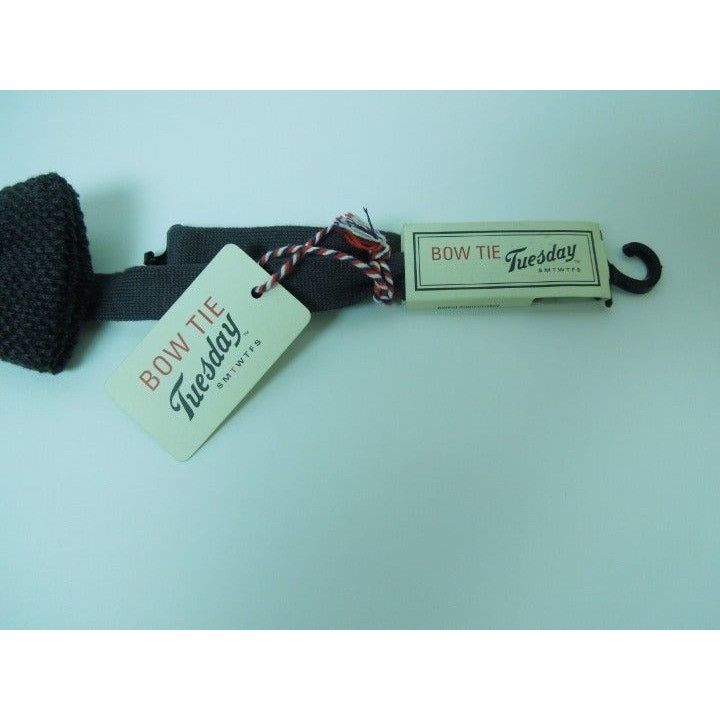 Other Bow Tie Tuesday Charcoal Men's Bow Tie Size ONE SIZE - 2 Thumbnail