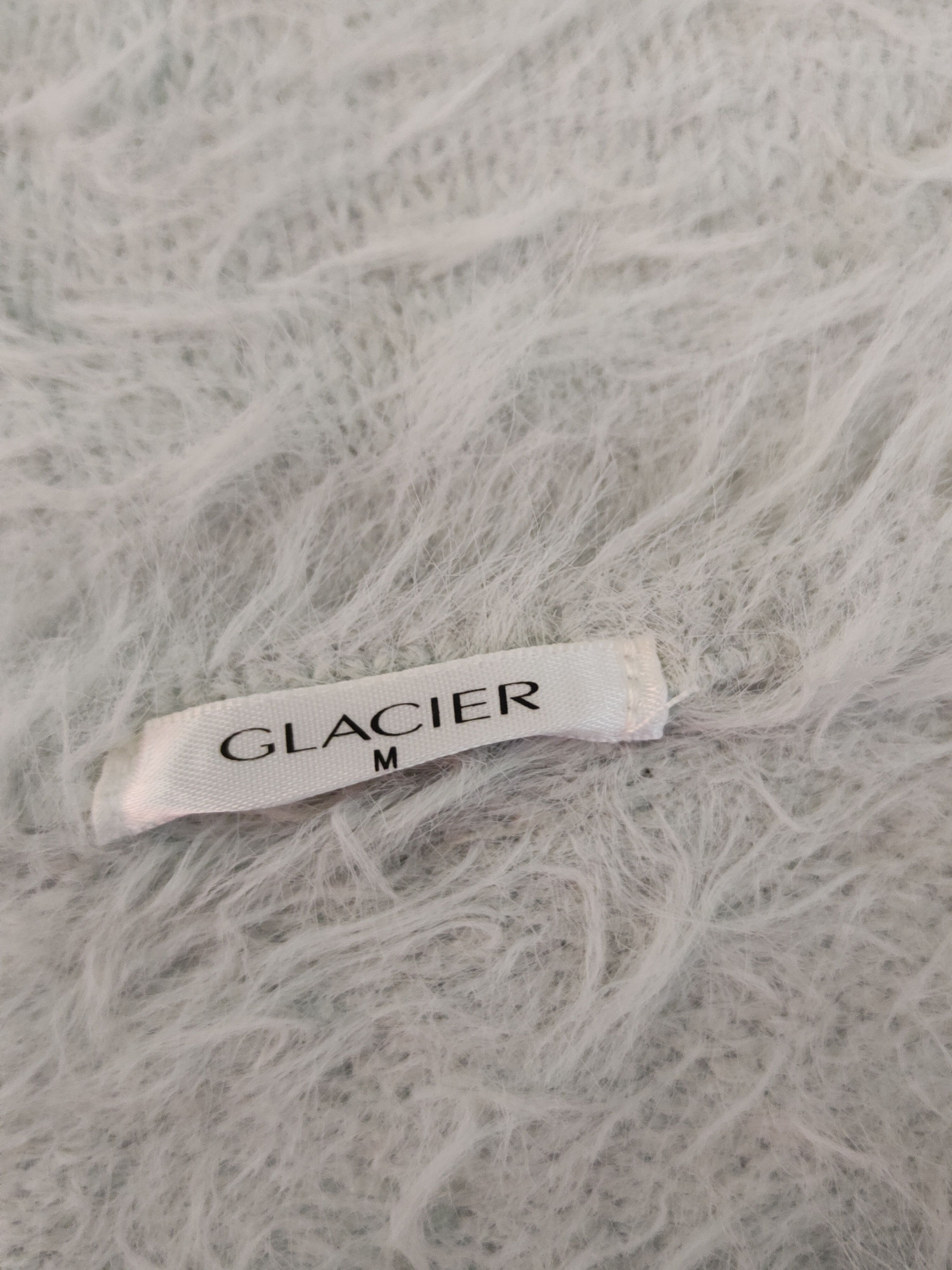 Japanese Brand Glacier Light Blue Shag Shaggy Fur Mohair Knitwear #S1959 Size M / US 6-8 / IT 42-44 - 12 Thumbnail