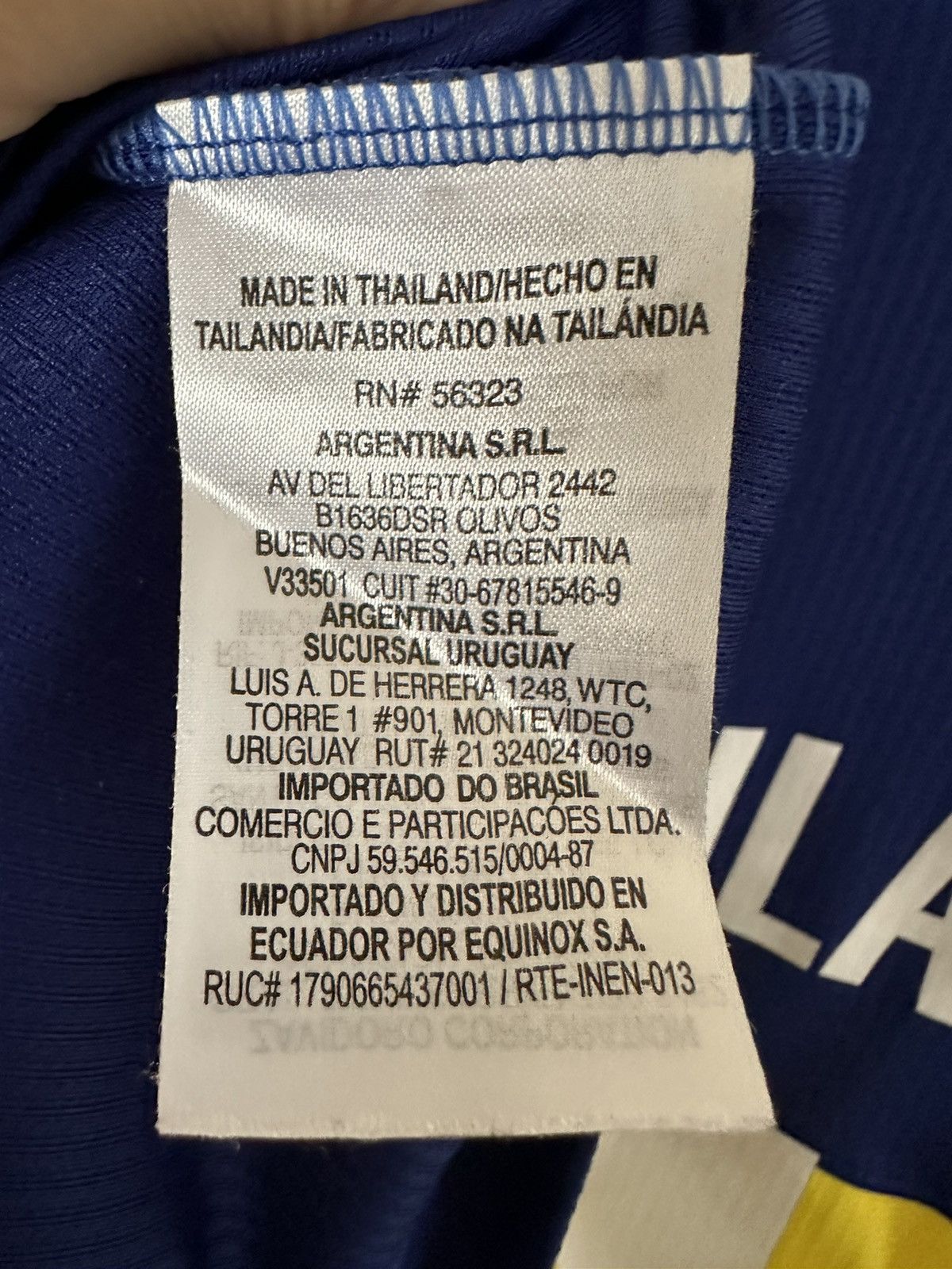 Adidas Adidas Boca Juniors Jersey 2020 W Patches Size US S / EU 44-46 / 1 - 11 Thumbnail